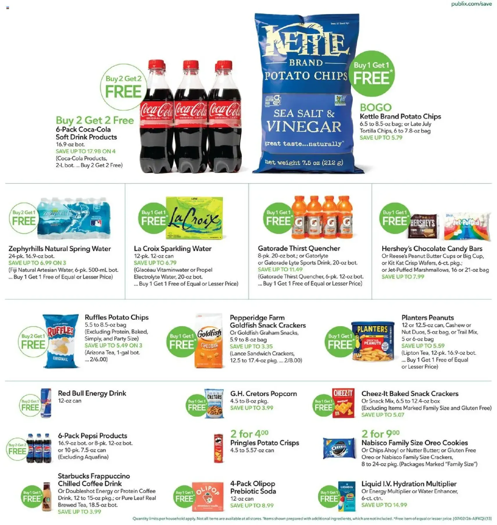 Publix Weekly Ad - valid flyer from 07/01/2026, page 13 of 20