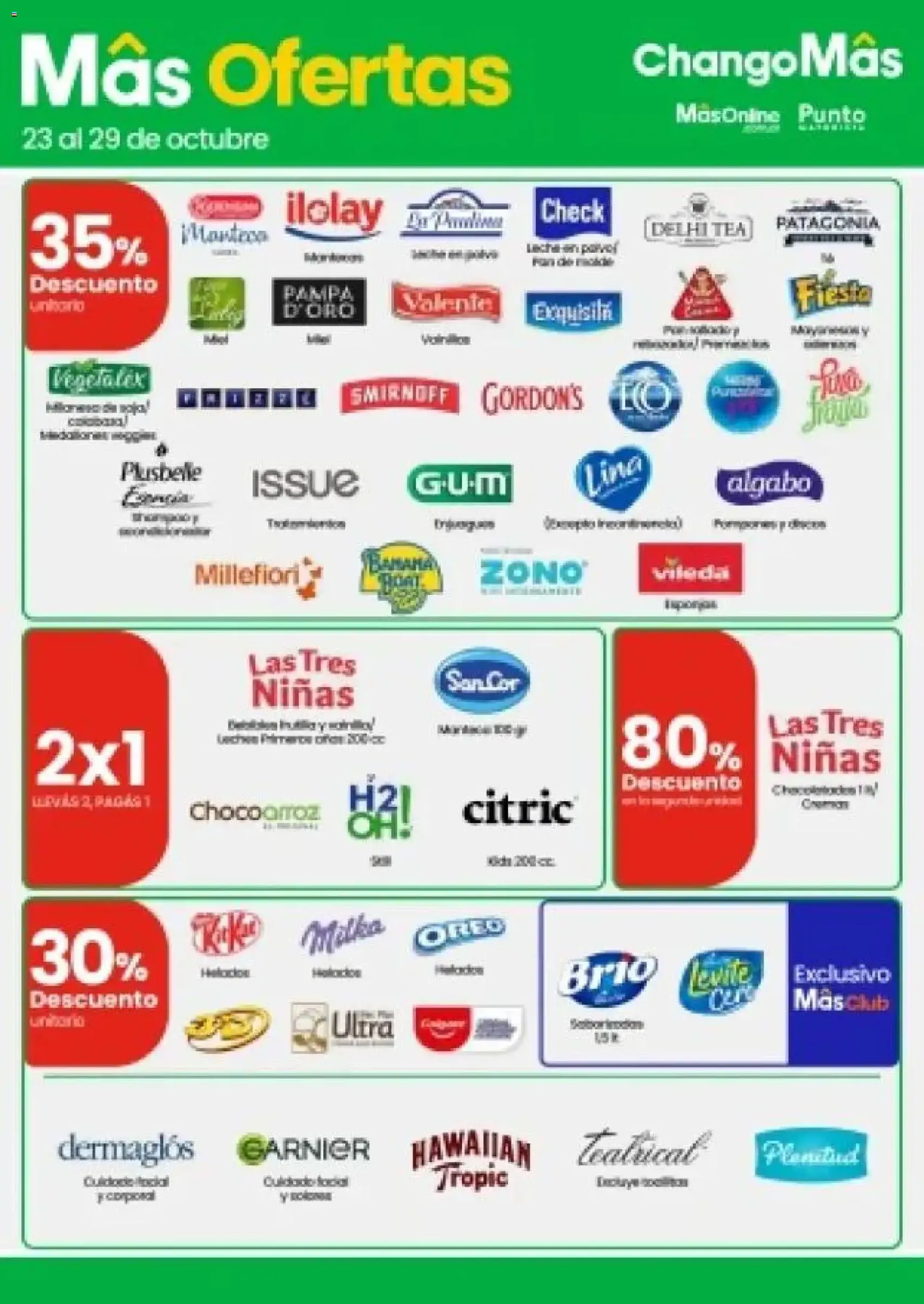 Changomas ofertas - folleto válido desde 23/10/2025 página 4 de 13 Changomas ofertas - folleto válido desde 23/10/2025 página 4 de 13