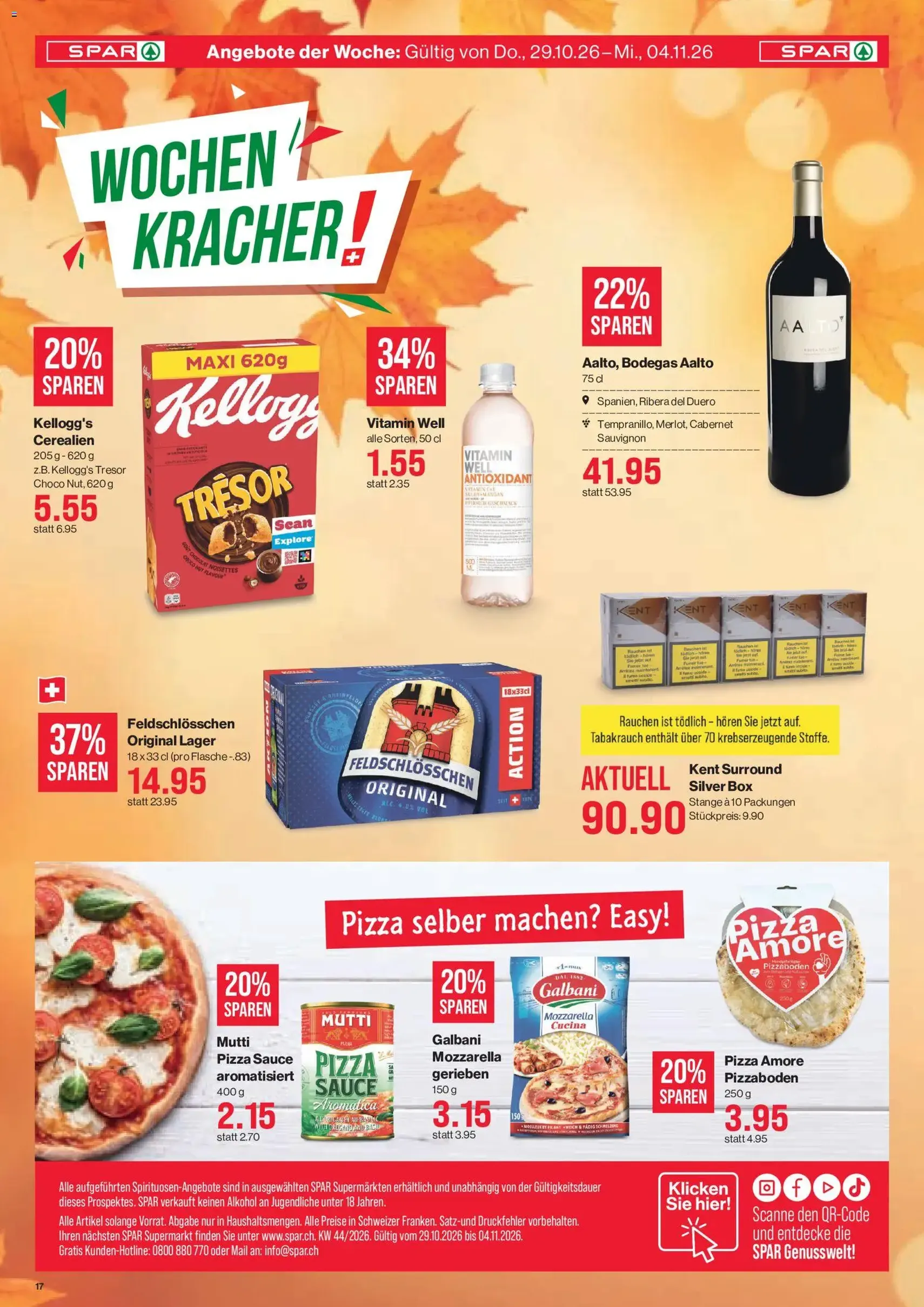 SPAR aktionen - Gültiger Prospekt ab 29.10.2026, Seite 17 von insgesamt 17
