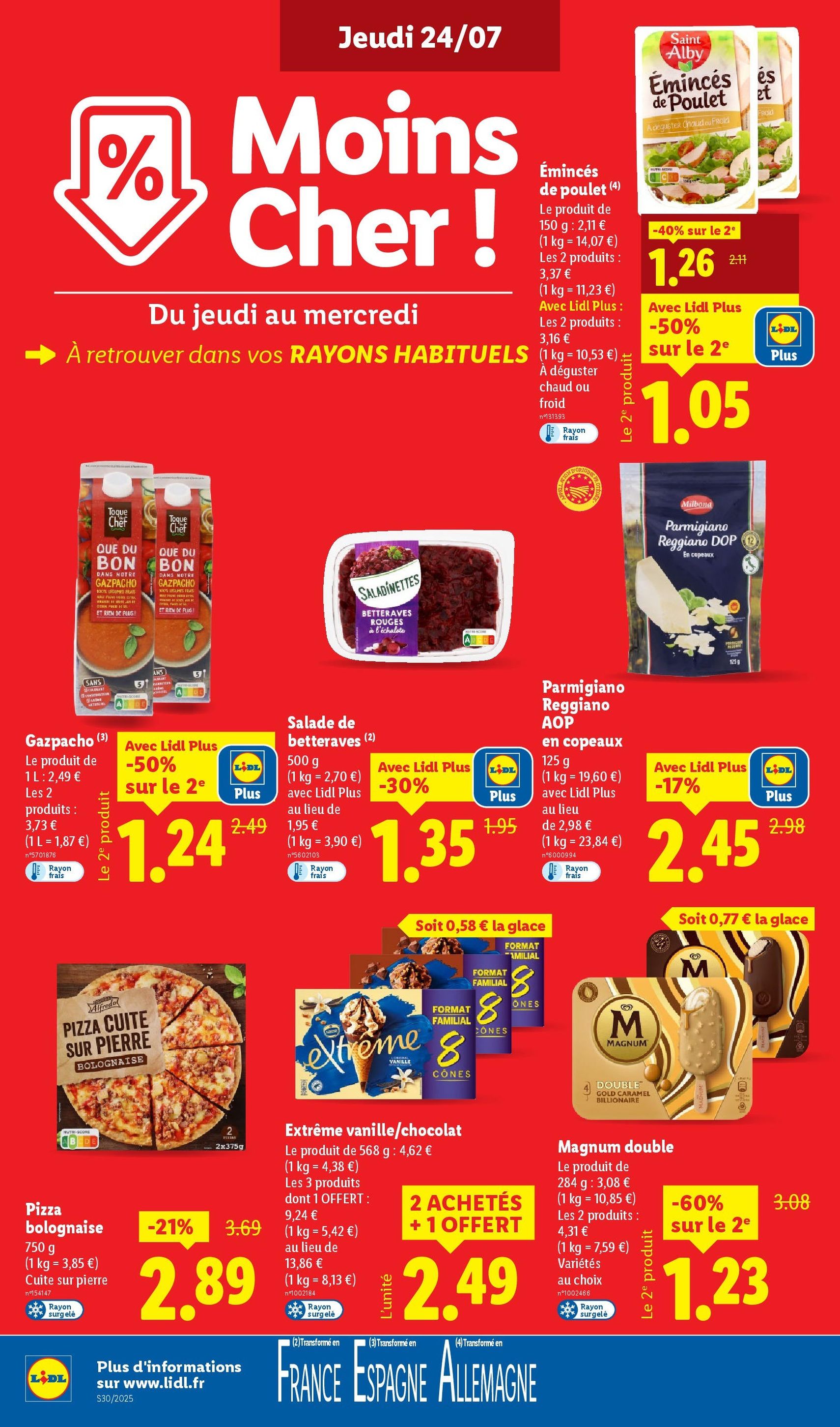 LIDL catalogue semaine 29 - brochure valable à partir du 24/07/2025, page 12 sur 73 LIDL catalogue semaine 29 - brochure valable à partir du 24/07/2025, page 12 sur 73