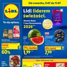 Lidl gazetka - podgląd gazetki ważnej od 09.07.2026