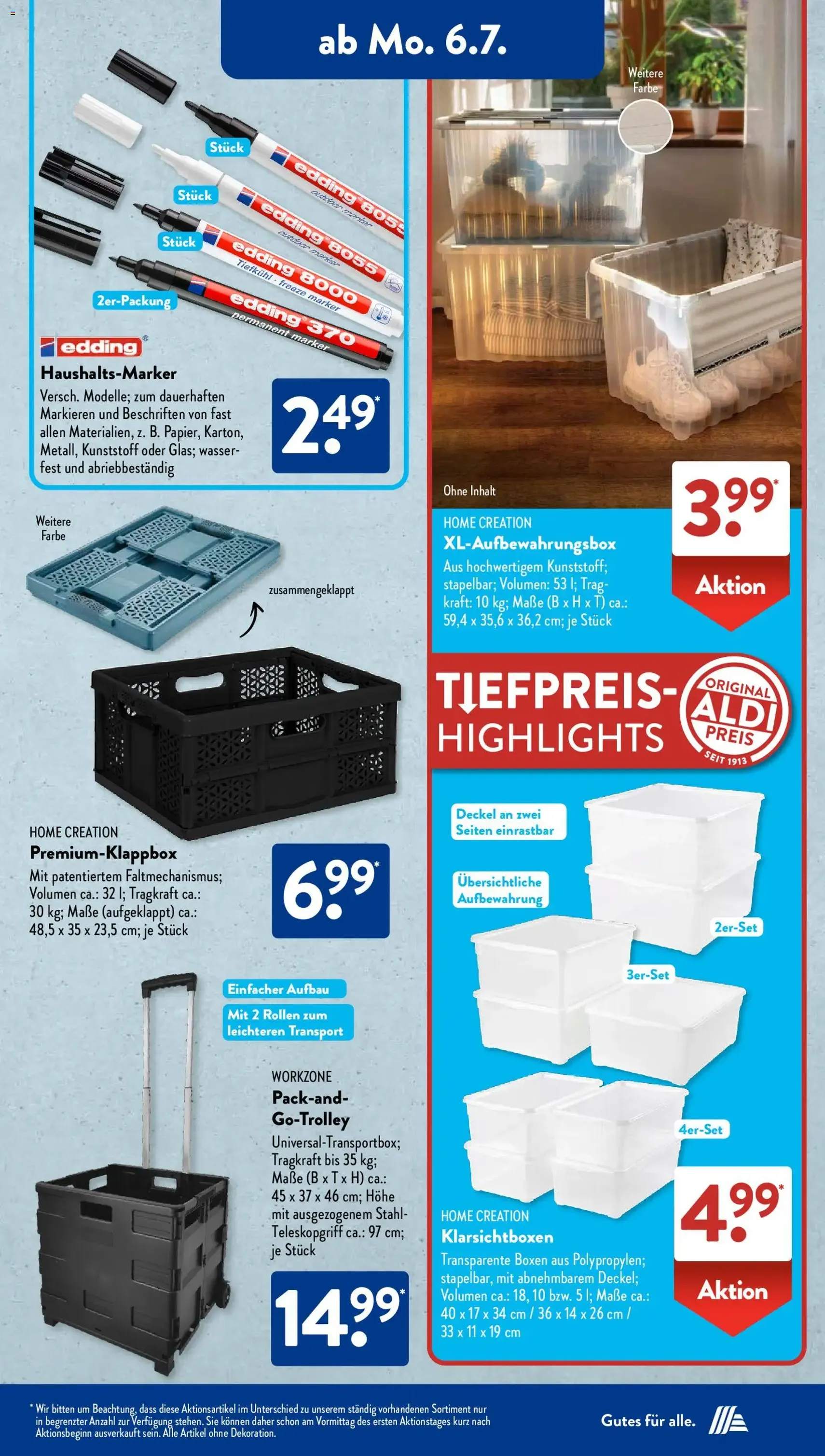 Aldi Süd Prospekt - Gültiger Prospekt ab 06.07.2026, Seite 4 von insgesamt 24