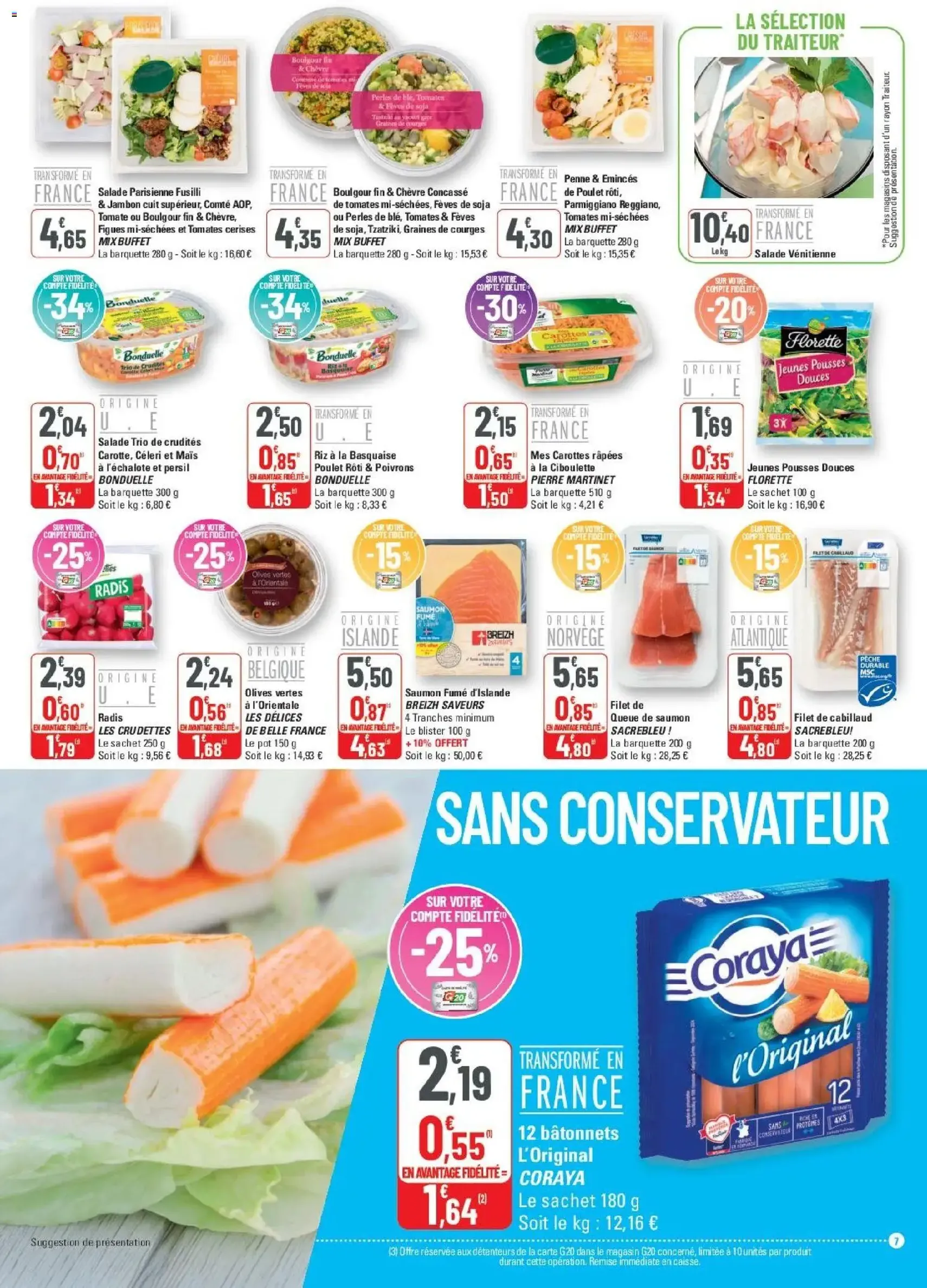 G20 Supermarchés catalogue - brochure valable à partir du 17/06/2026, page 7 sur 20