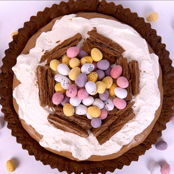 Cream tarte pasquale al triplo cioccolato