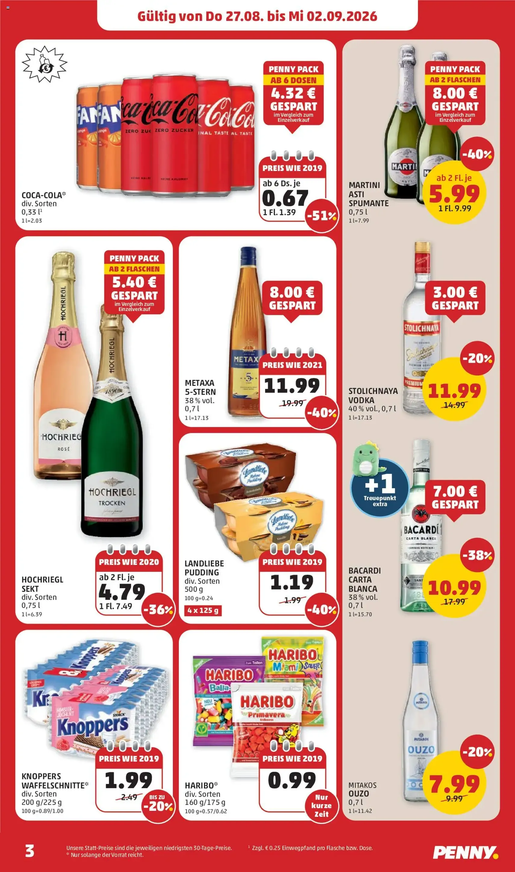 Penny Markt Flugblatt - Gültiger Prospekt ab 27.08.2026, Seite 3 von insgesamt 32
