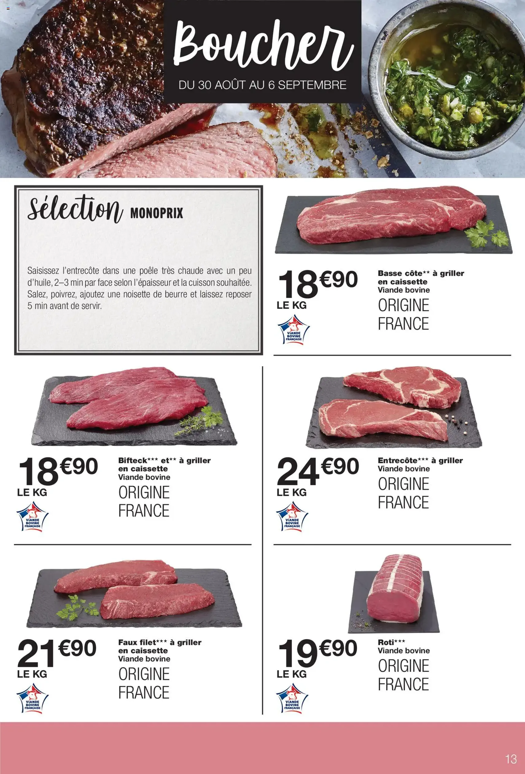 Monoprix catalogue - brochure valable à partir du 25/08/2026, page 13 sur 85