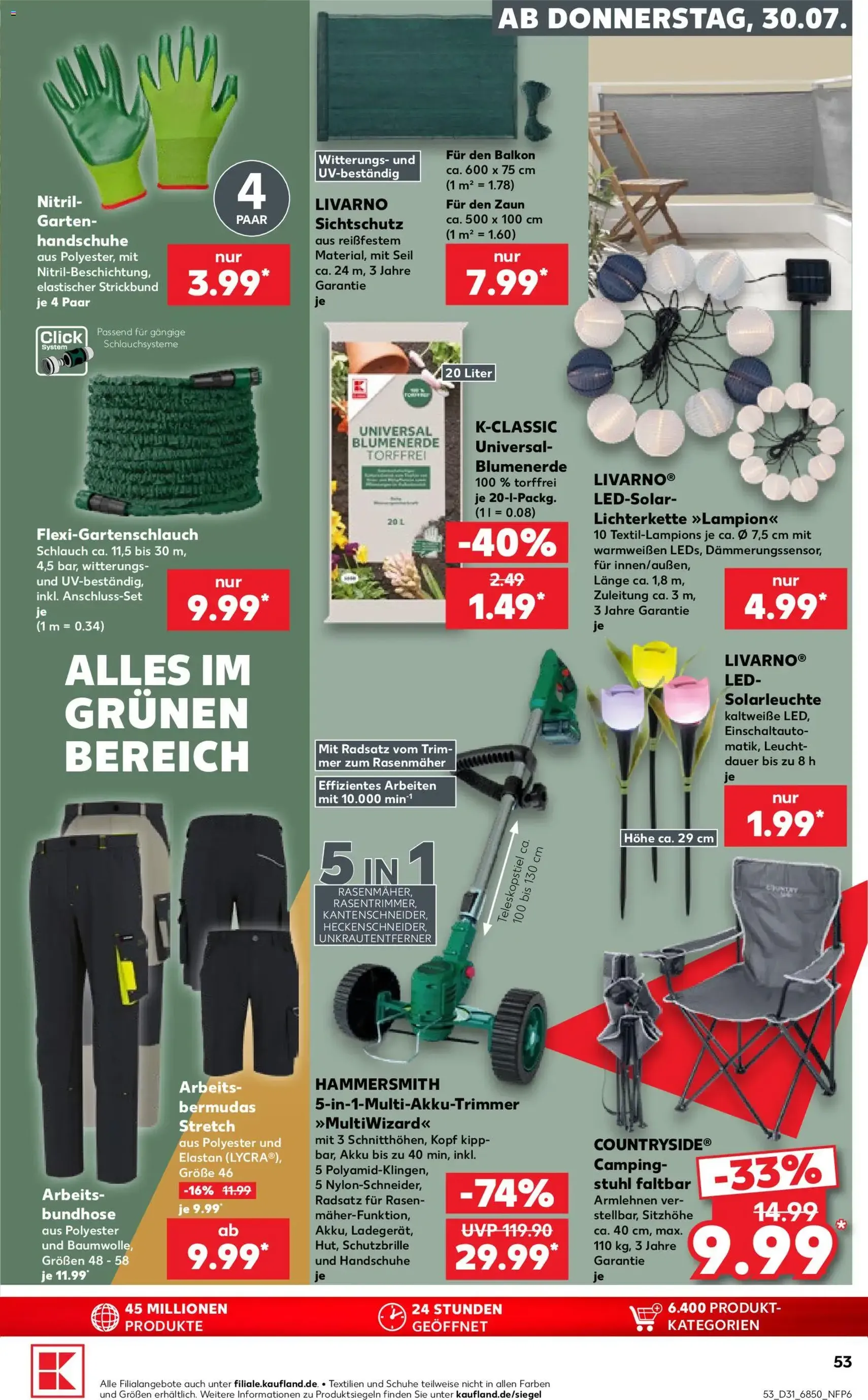 Kaufland DE -DE Folder - geldige folder vanaf 30-07-2026 pagina 53 van 66