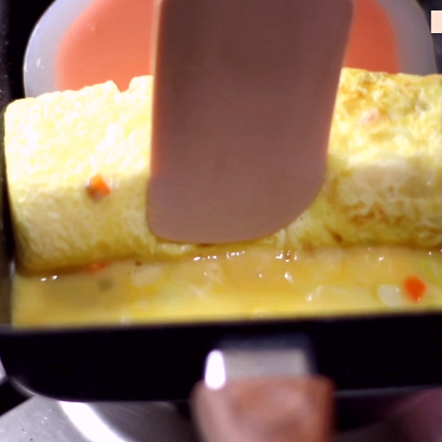 Rotolo di frittata - procedimento 1