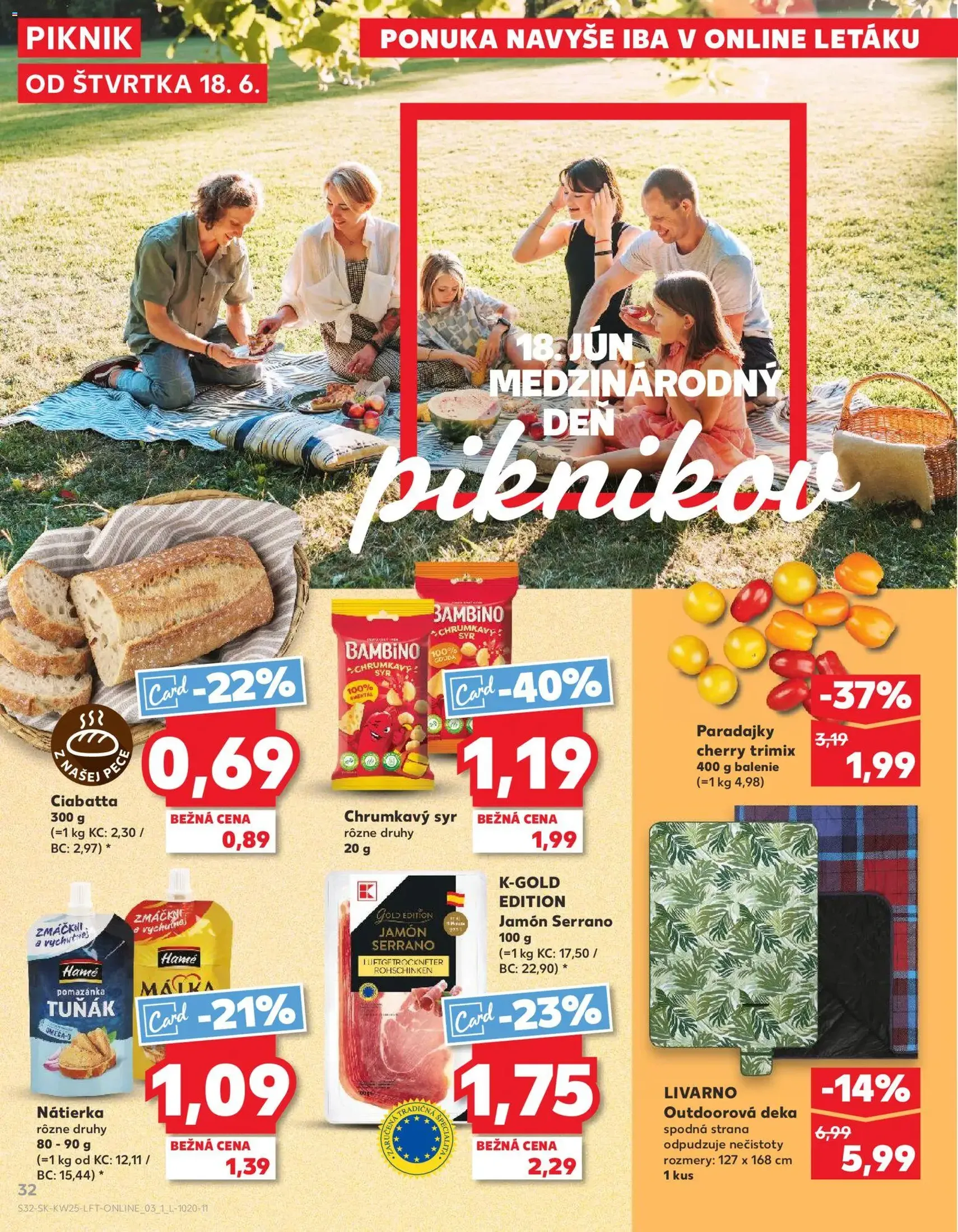 Kaufland leták - platný leták od 18.06.2026 strana 32 z 84