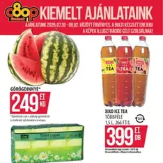 COOP Szolnok akciós újság - szórólap előnézete érvényes 2026.07.30. -tól