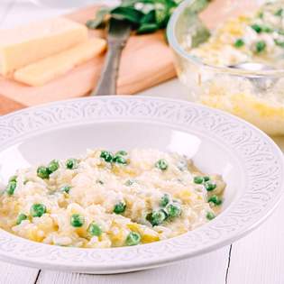Recipe preview Creamy Risotto with Peas