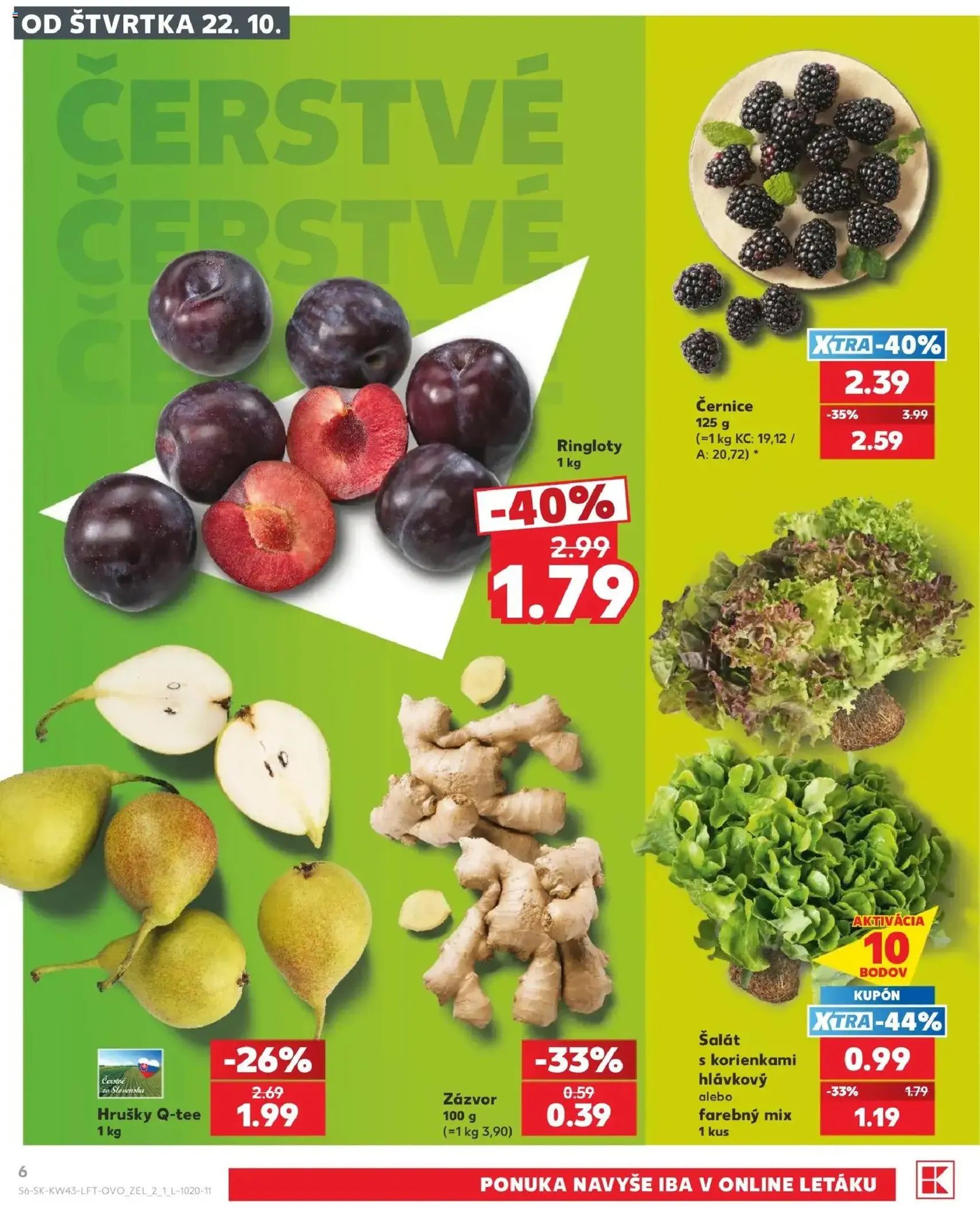 Kaufland leták - platný leták od 22.10.2026 strana 6 z 76