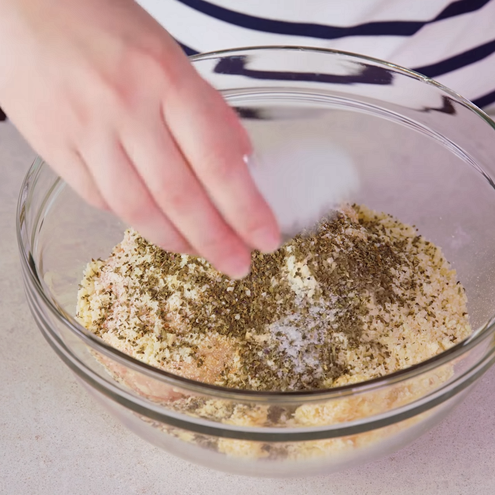 Polpette di petto di pollo - procedimento 1