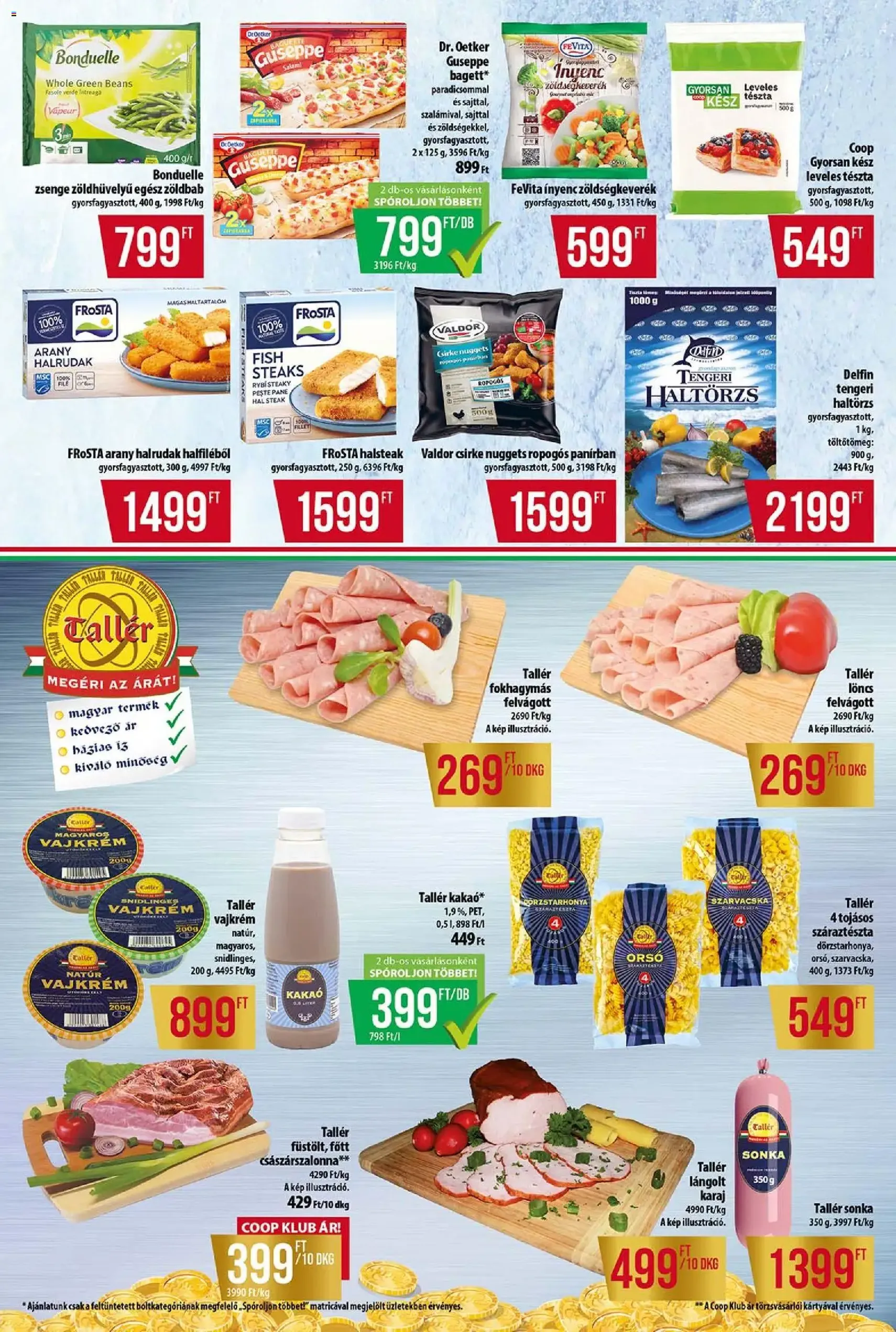 COOP Szolnok Akciós újság - 2025.10.24. érvényes szórólap 4 oldal 12 oldalból COOP Szolnok Akciós újság - 2025.10.24. érvényes szórólap 4 oldal 12 oldalból