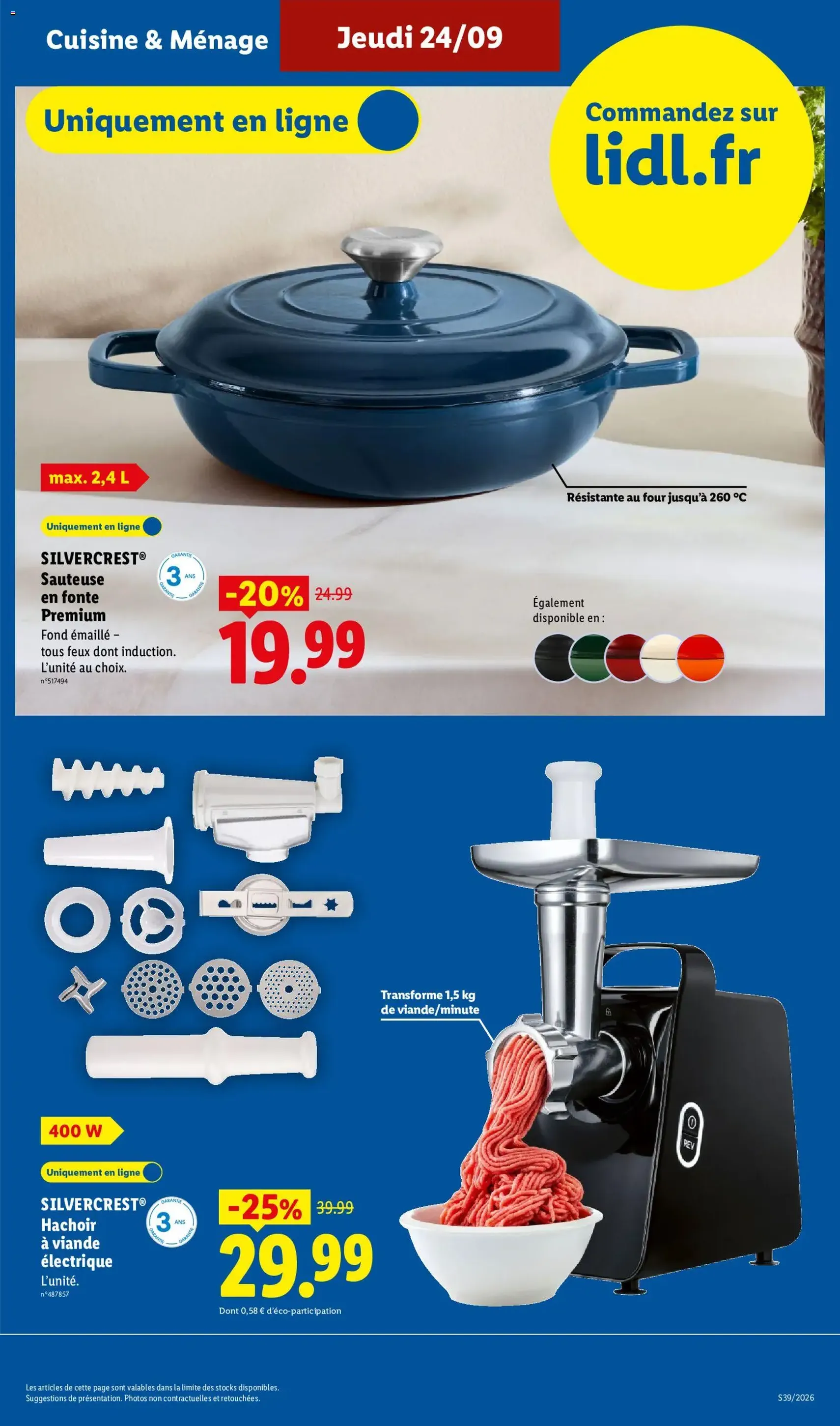 LIDL catalogue - brochure valable à partir du 24/09/2026, page 7 sur 62