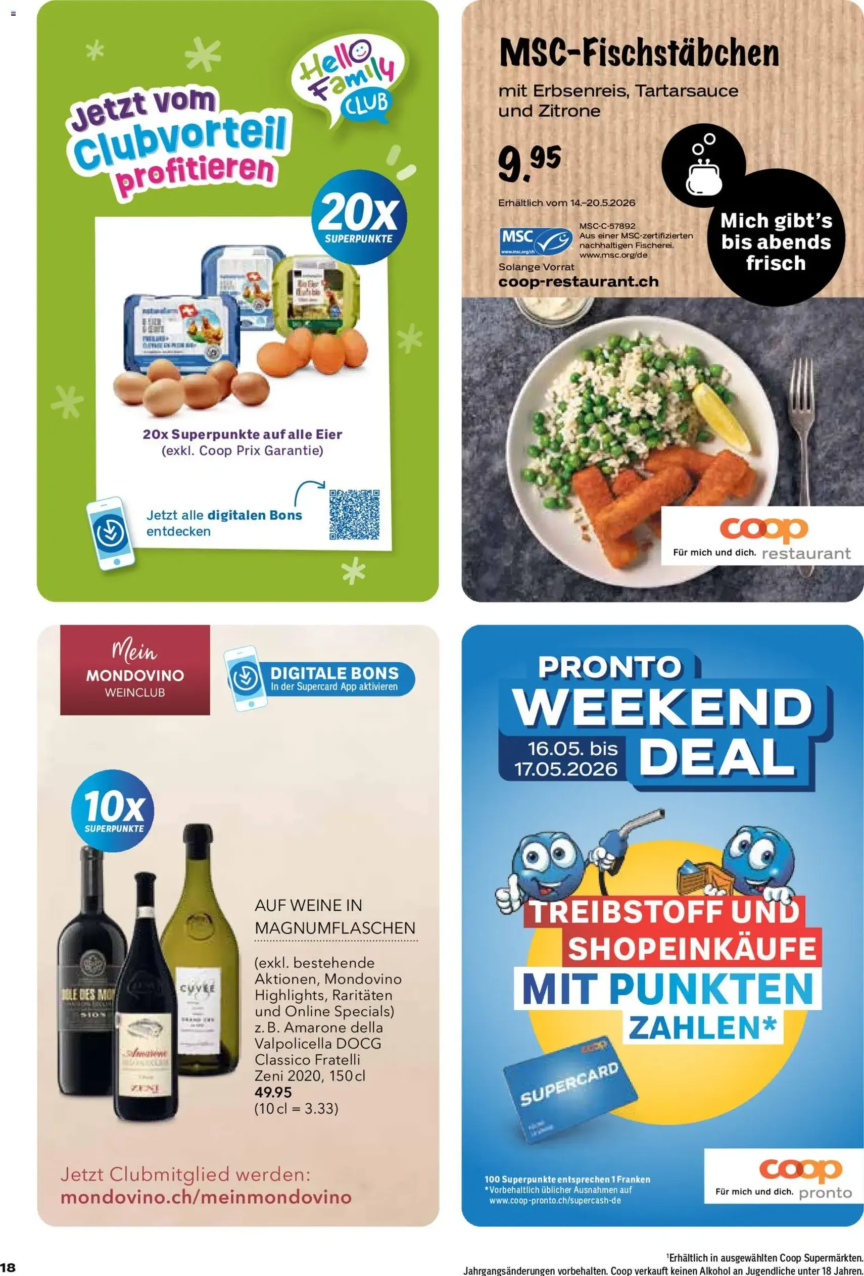Coop aktionen - Gültiger Prospekt ab 12.05.2026, Seite 18 von insgesamt 24