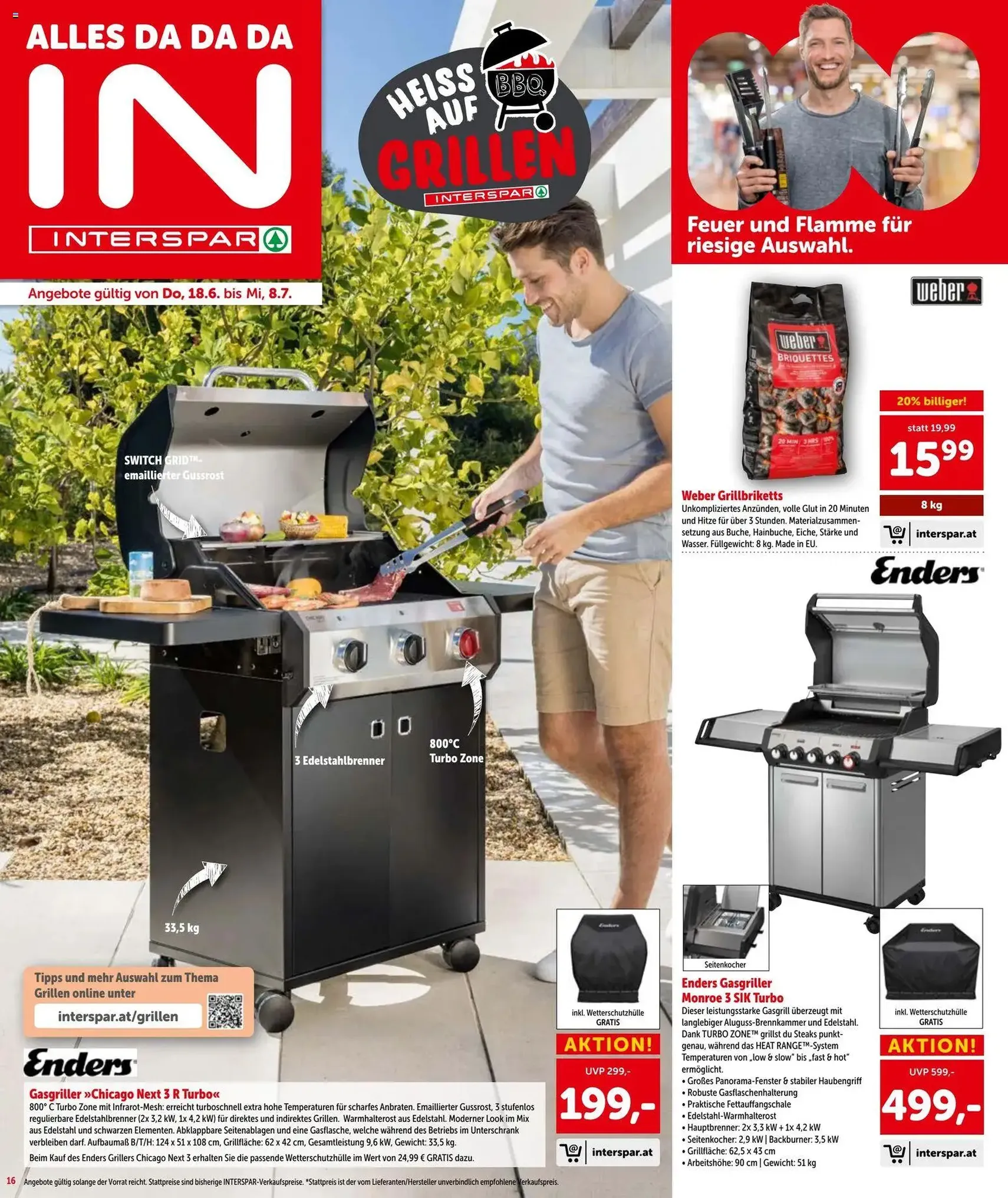 Interspar - Flugblatt - Gültiger Prospekt ab 18.06.2026, Seite 16 von insgesamt 20