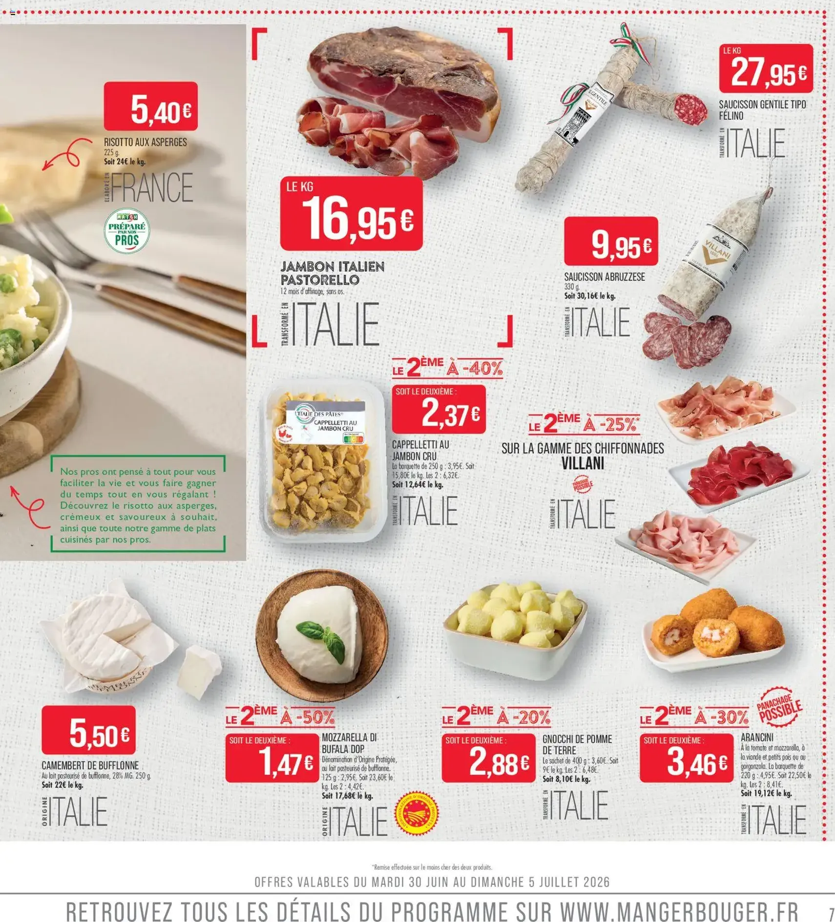 Match Supermarché catalogue - brochure valable à partir du 30/06/2026, page 7 sur 24