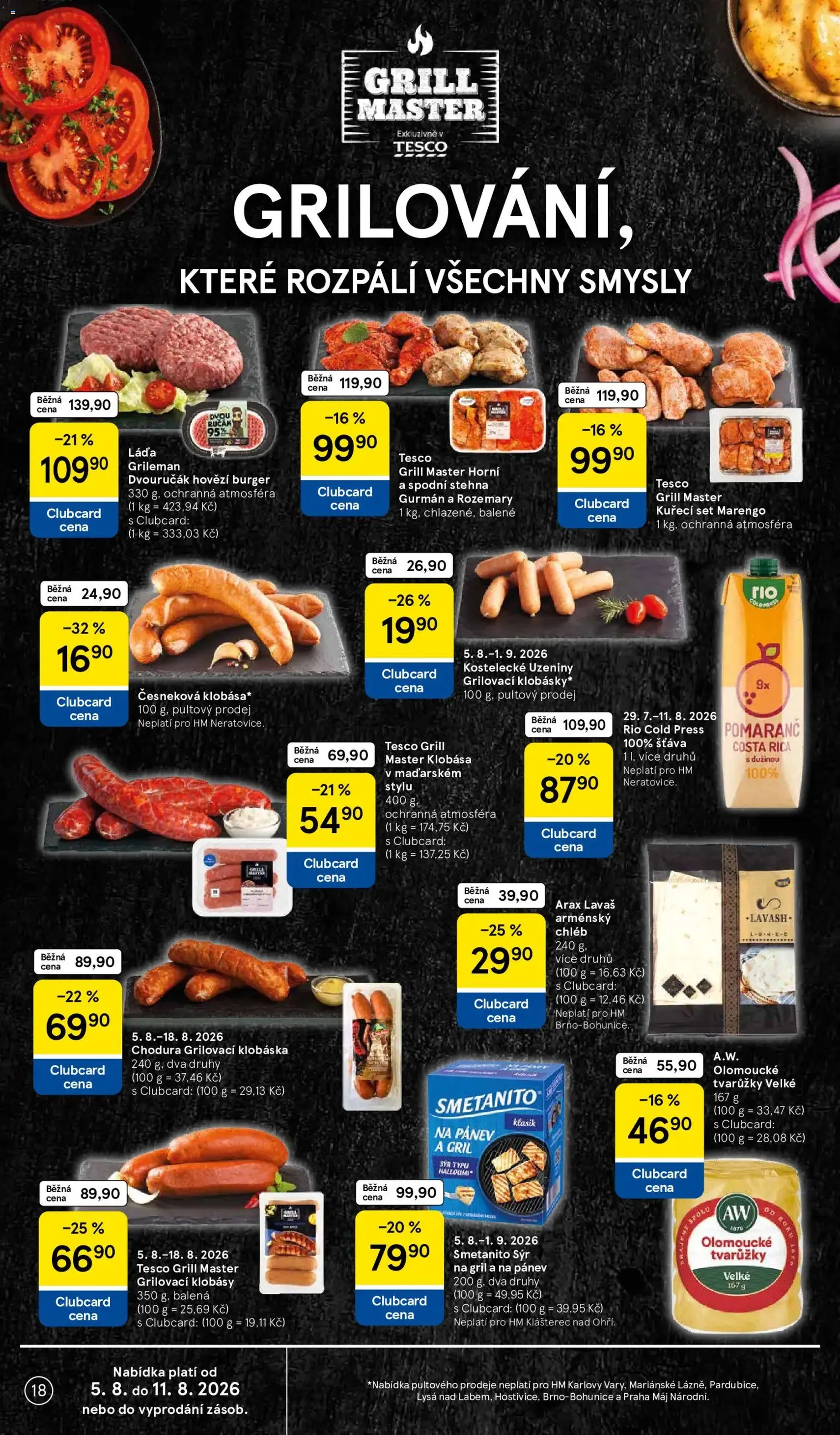 Tesco leták - Hypermarket - platný leták od 05.08.2026 strana 18 z 31