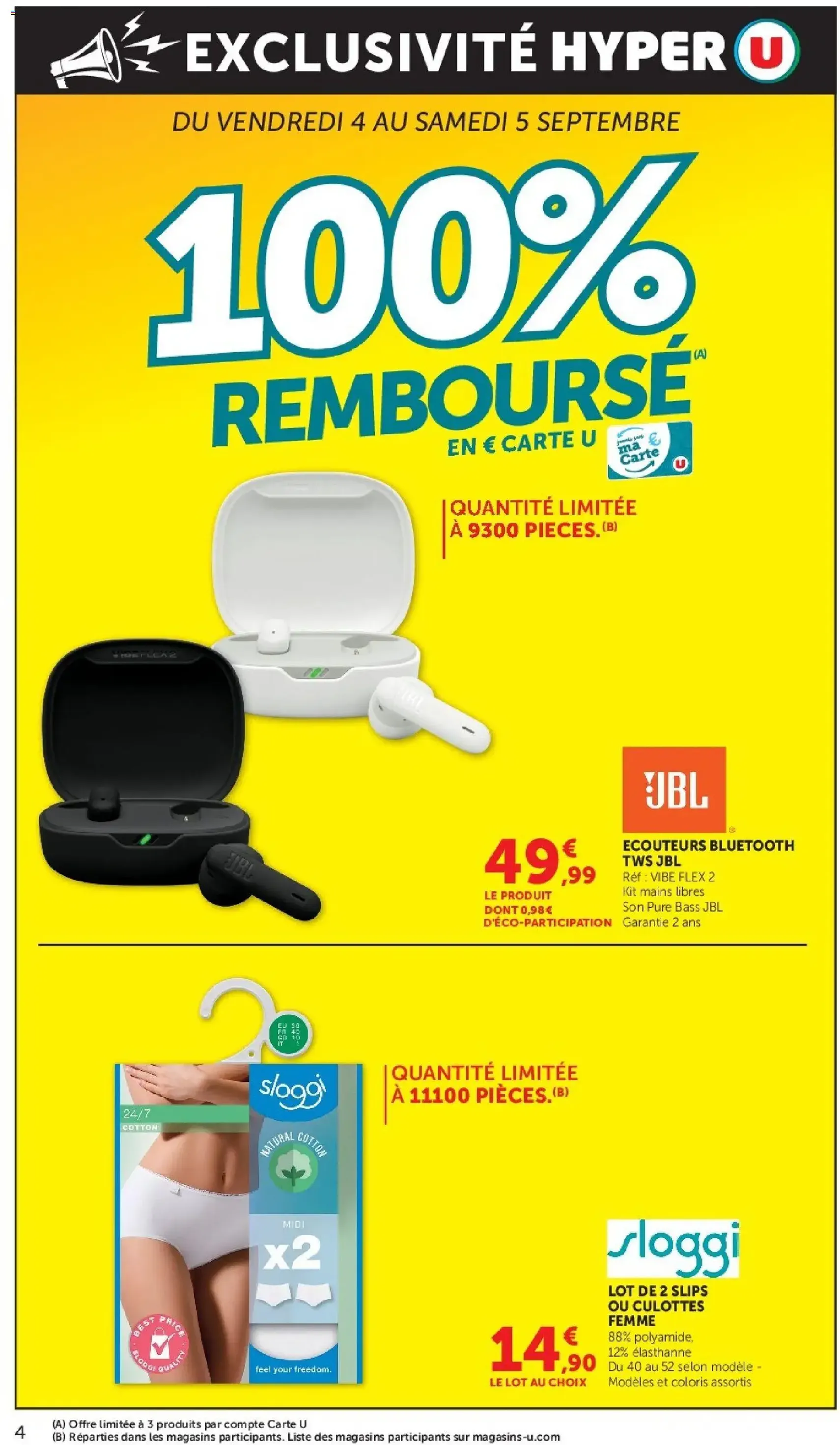 Hyper U catalogue - brochure valable à partir du 25/08/2026, page 4 sur 56