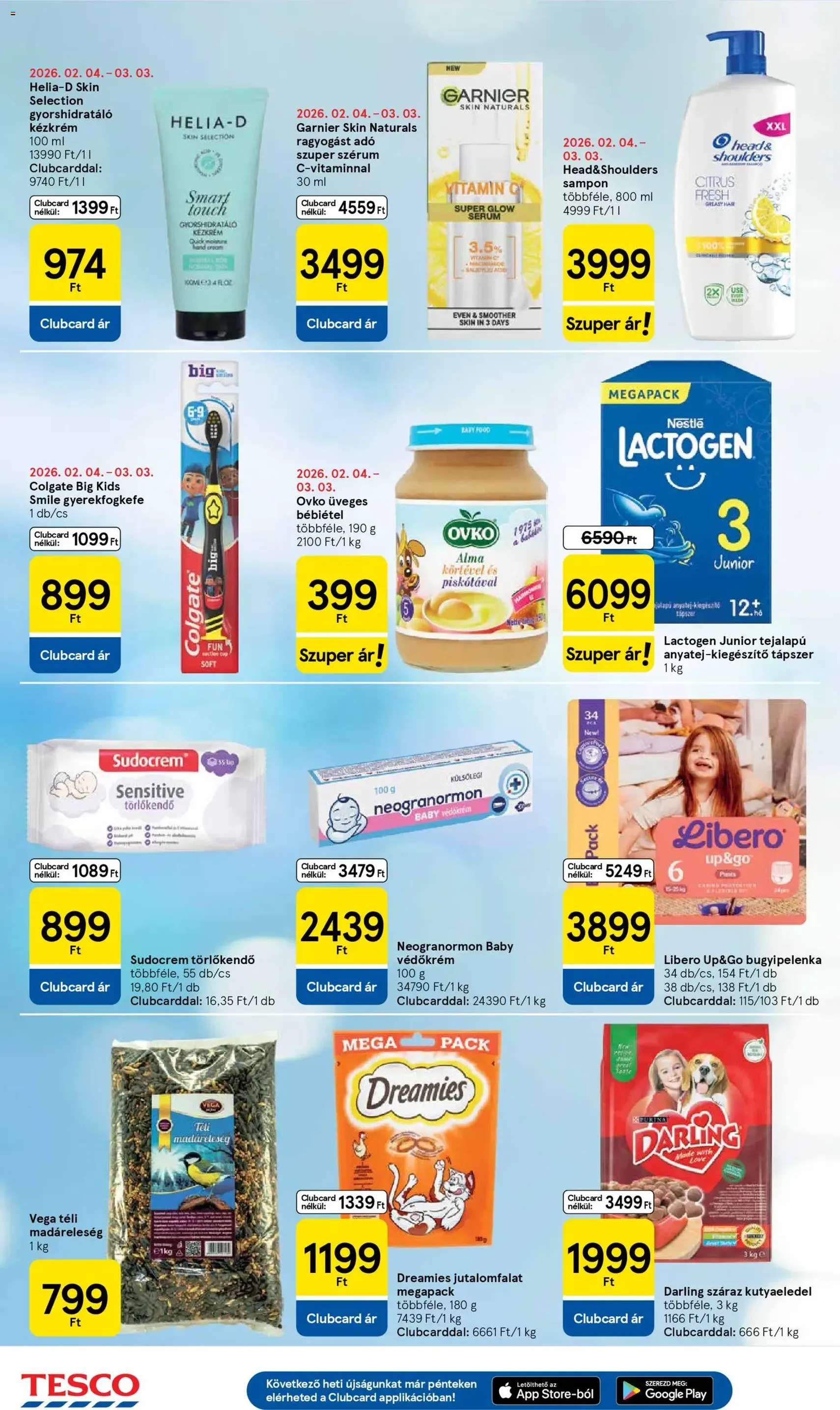 Tesco Hipermarket - Akciós újság - 2026.02.26. érvényes szórólap 22 oldal 28 oldalból