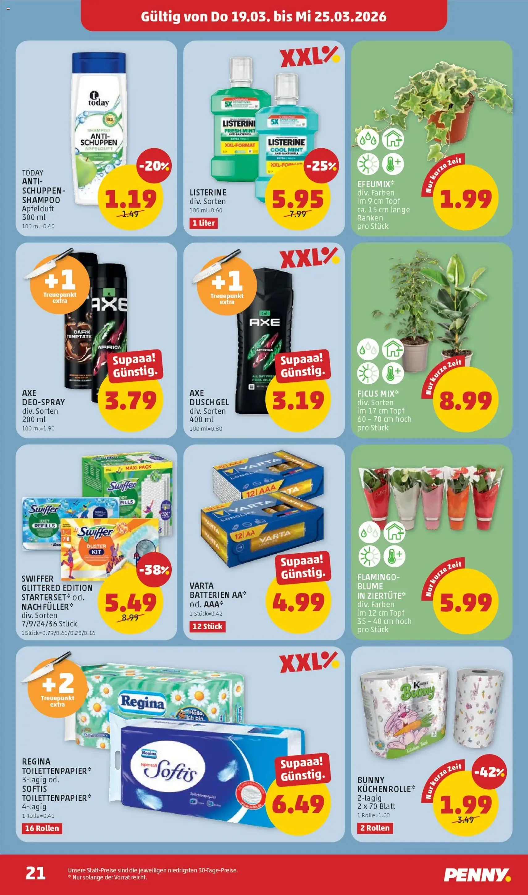 Penny Markt - Flugblatt - Gültiger Prospekt ab 19.03.2026, Seite 21 von insgesamt 32
