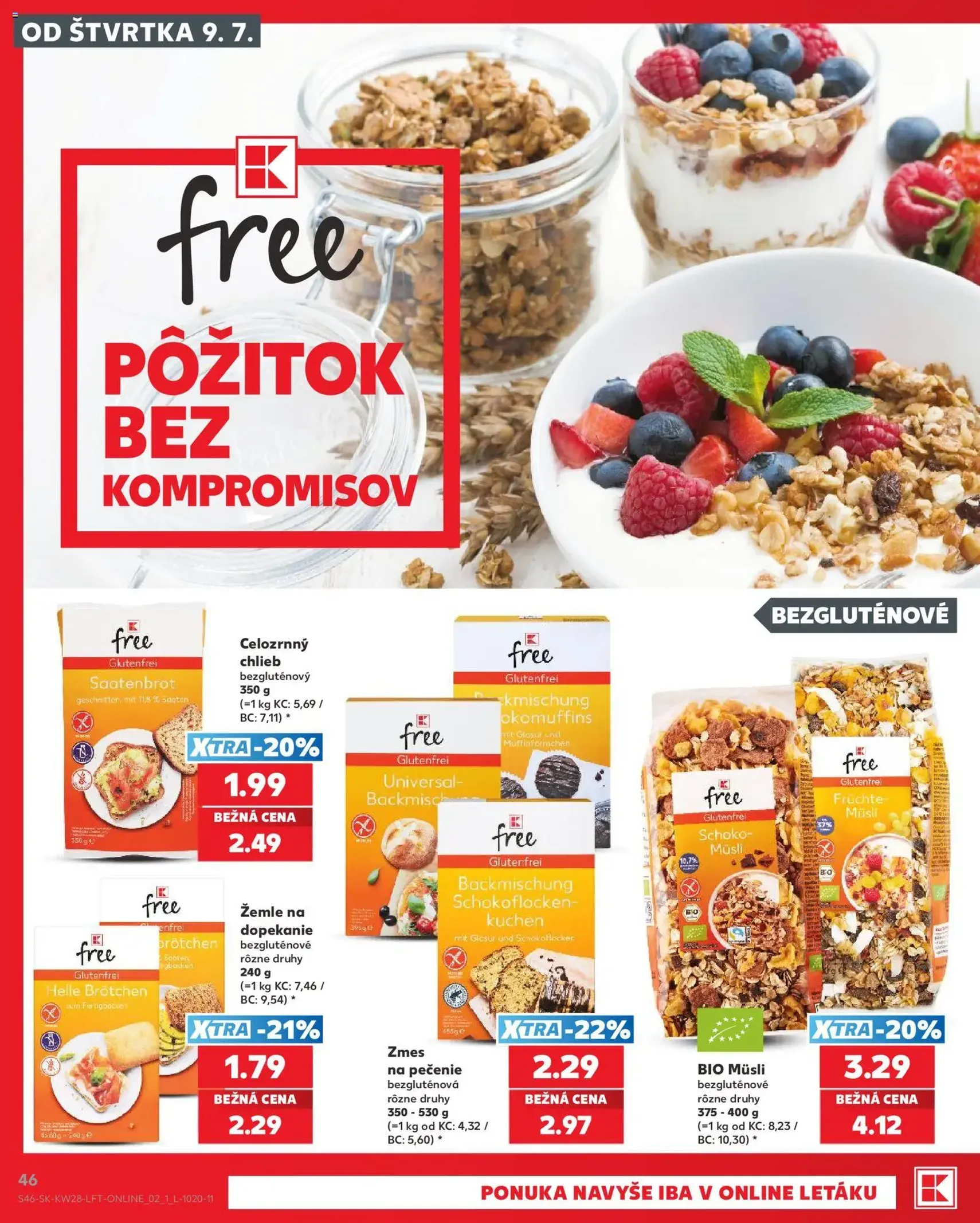 Kaufland SK akciós újság - 2026.07.09. érvényes szórólap 46 oldal 82 oldalból