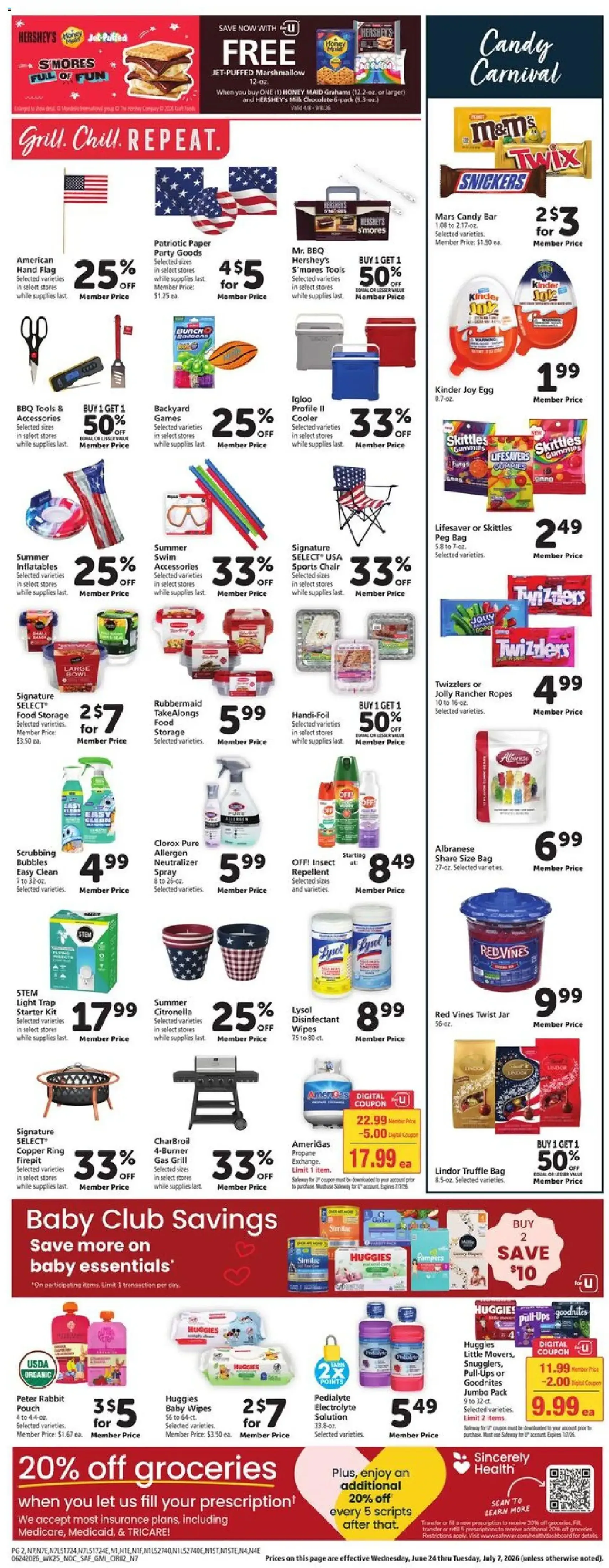 Safeway Weekly Ad - valid flyer from 06/24/2026, page 11 of 12