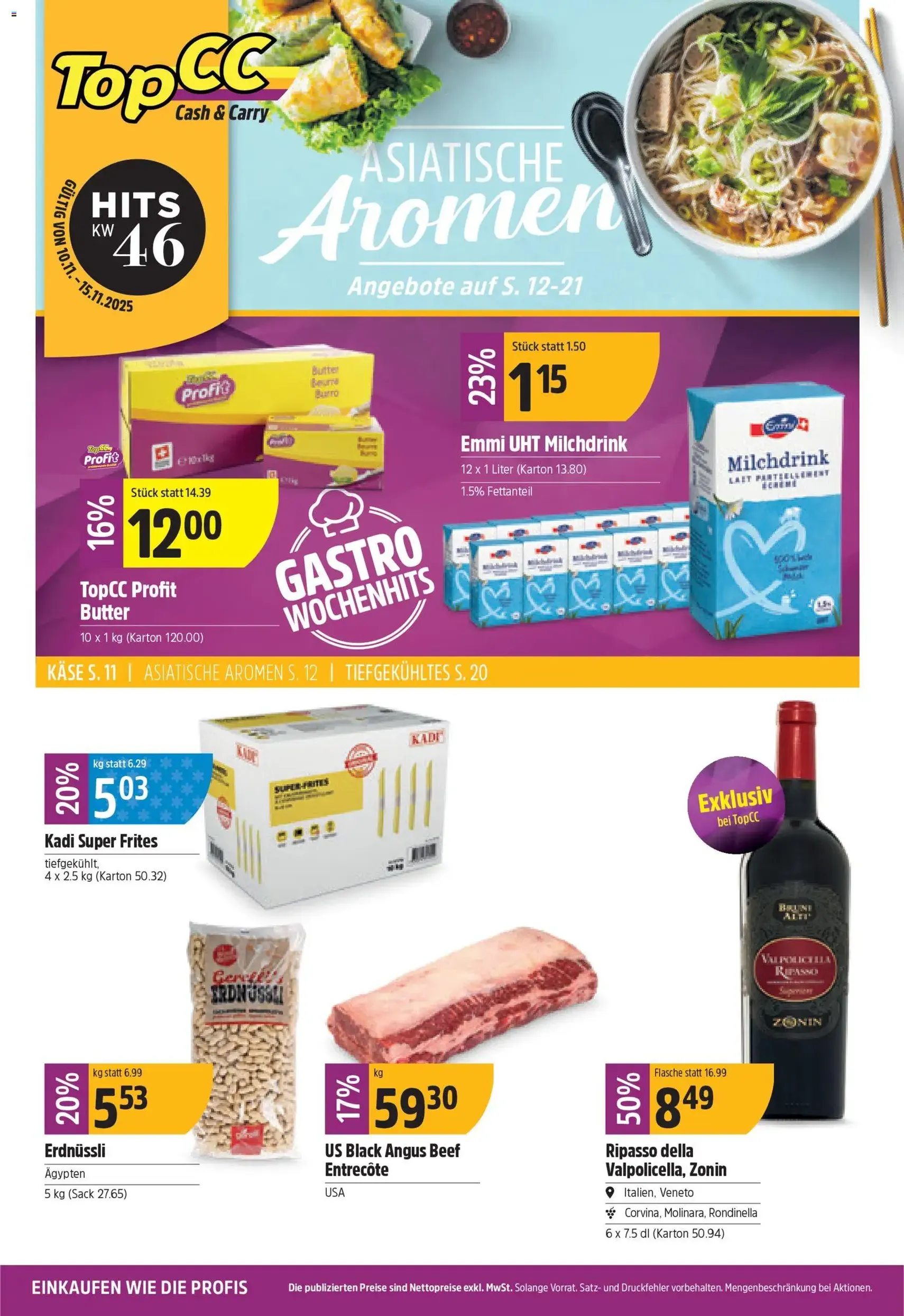 TopCC Aktionen - Gültiger Prospekt ab 10.11.2025, Seite 1 von insgesamt 32