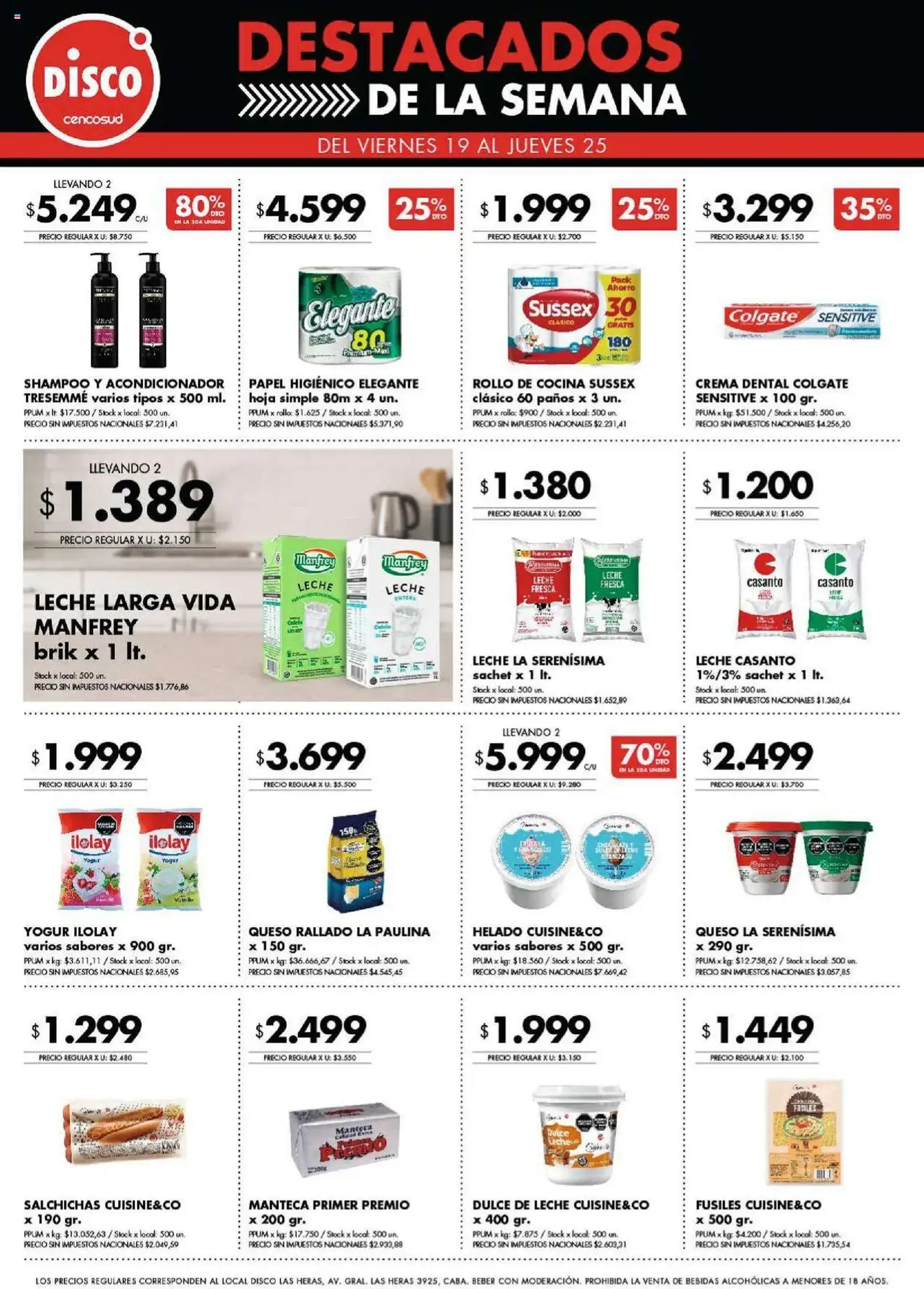 Disco - Destacados - Ofertas I Nacional - folleto válido desde 21/09/2025 página 2 de 2