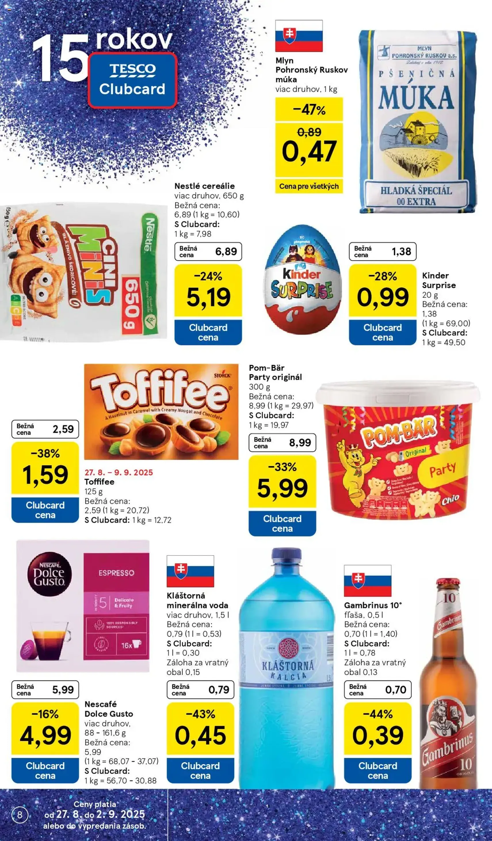 Tesco Hypermarket - leták - platný leták od 27.08.2025 strana 8 z 37