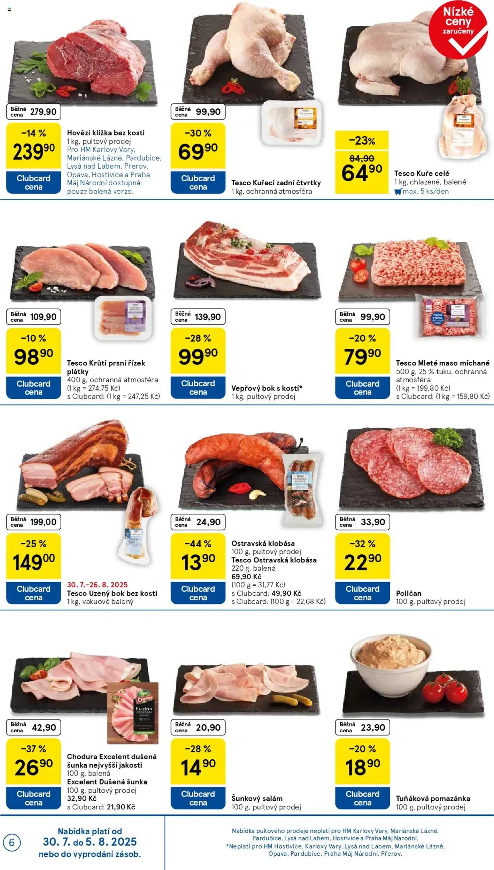 Tesco leták - Hypermarket - platný leták od 30.07.2025 strana 6 z 28 Tesco leták - Hypermarket - platný leták od 30.07.2025 strana 6 z 28