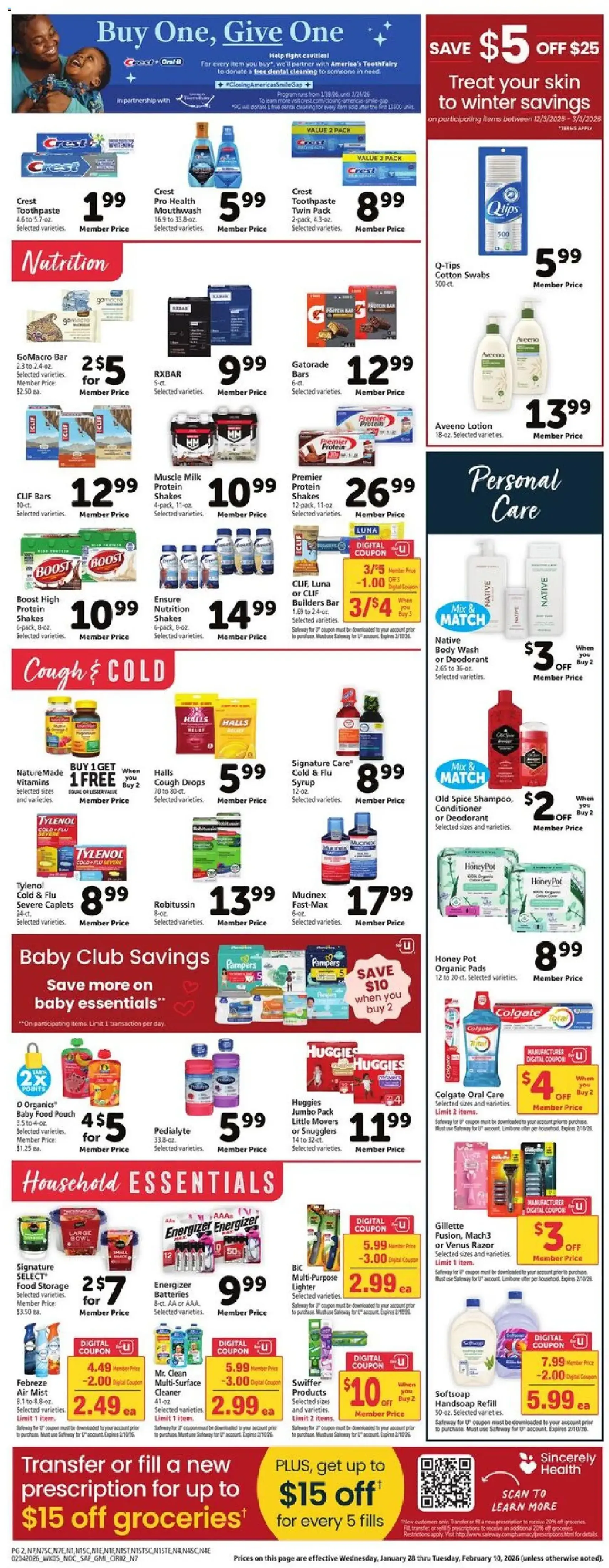 Safeway Weekly Ad - valid flyer from 02/04/2026, page 11 of 12
