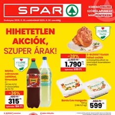 Spar Black Friday - szórólap előnézete érvényes 2025.11.20. -tól