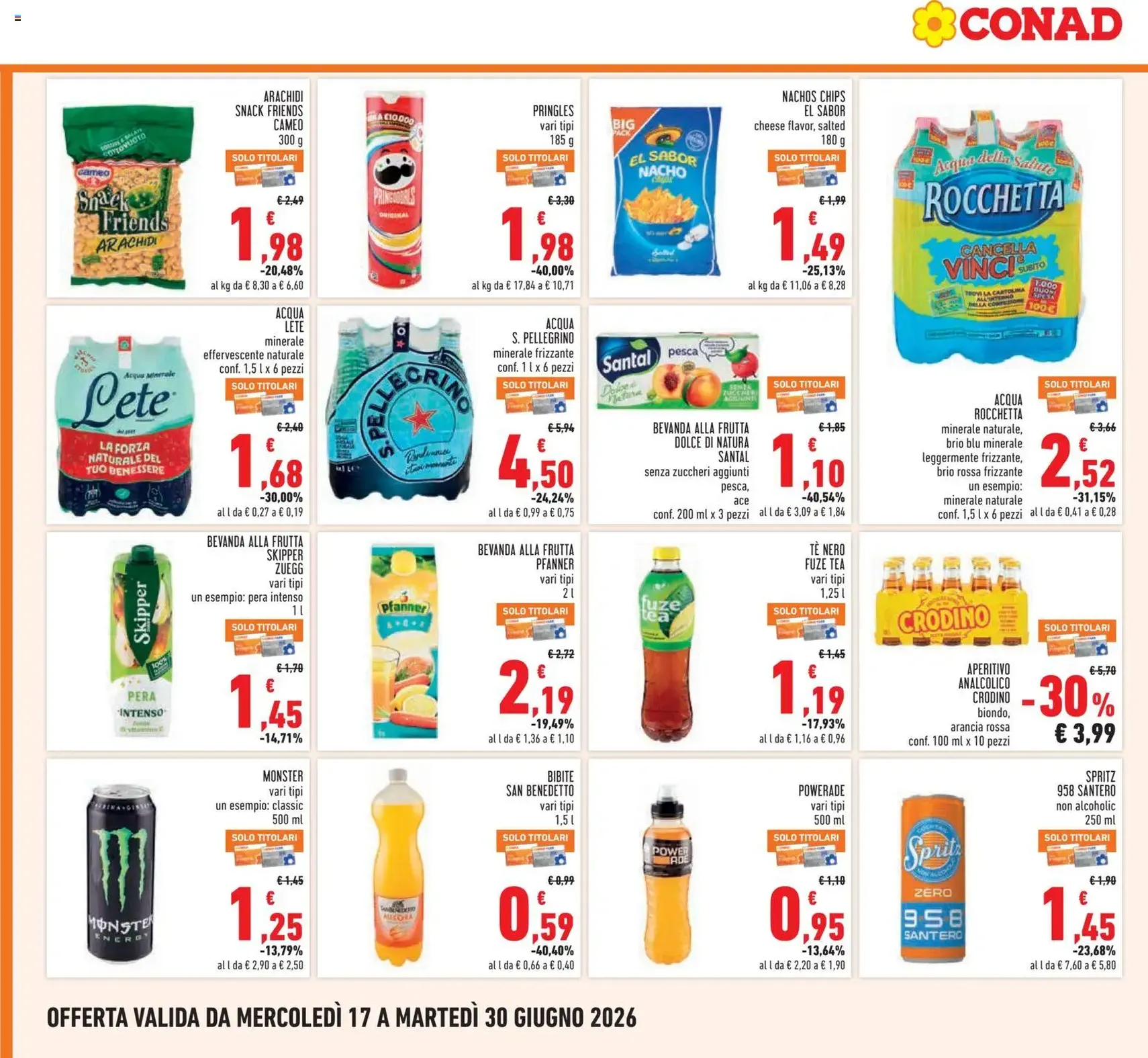 Conad volantino - volantino valido dal 17/06/2026 pagina 14 di 24
