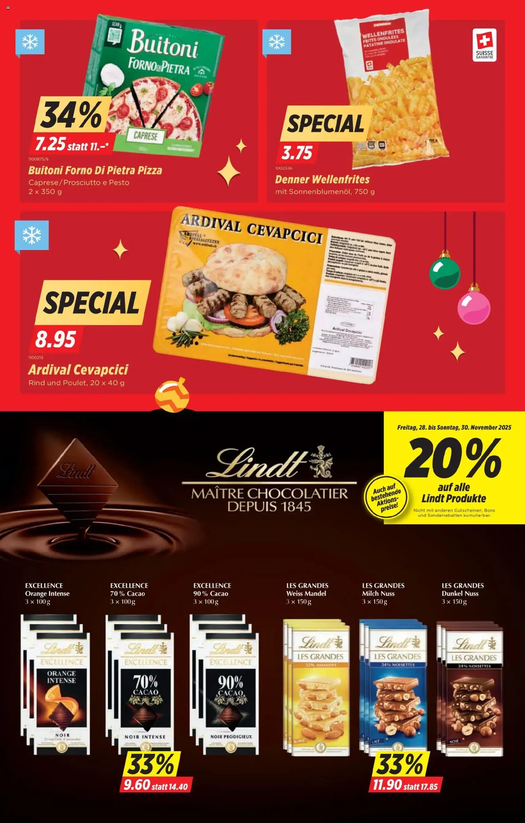 Denner Aktionen - Gültiger Prospekt ab 25.11.2025, Seite 6 von insgesamt 24