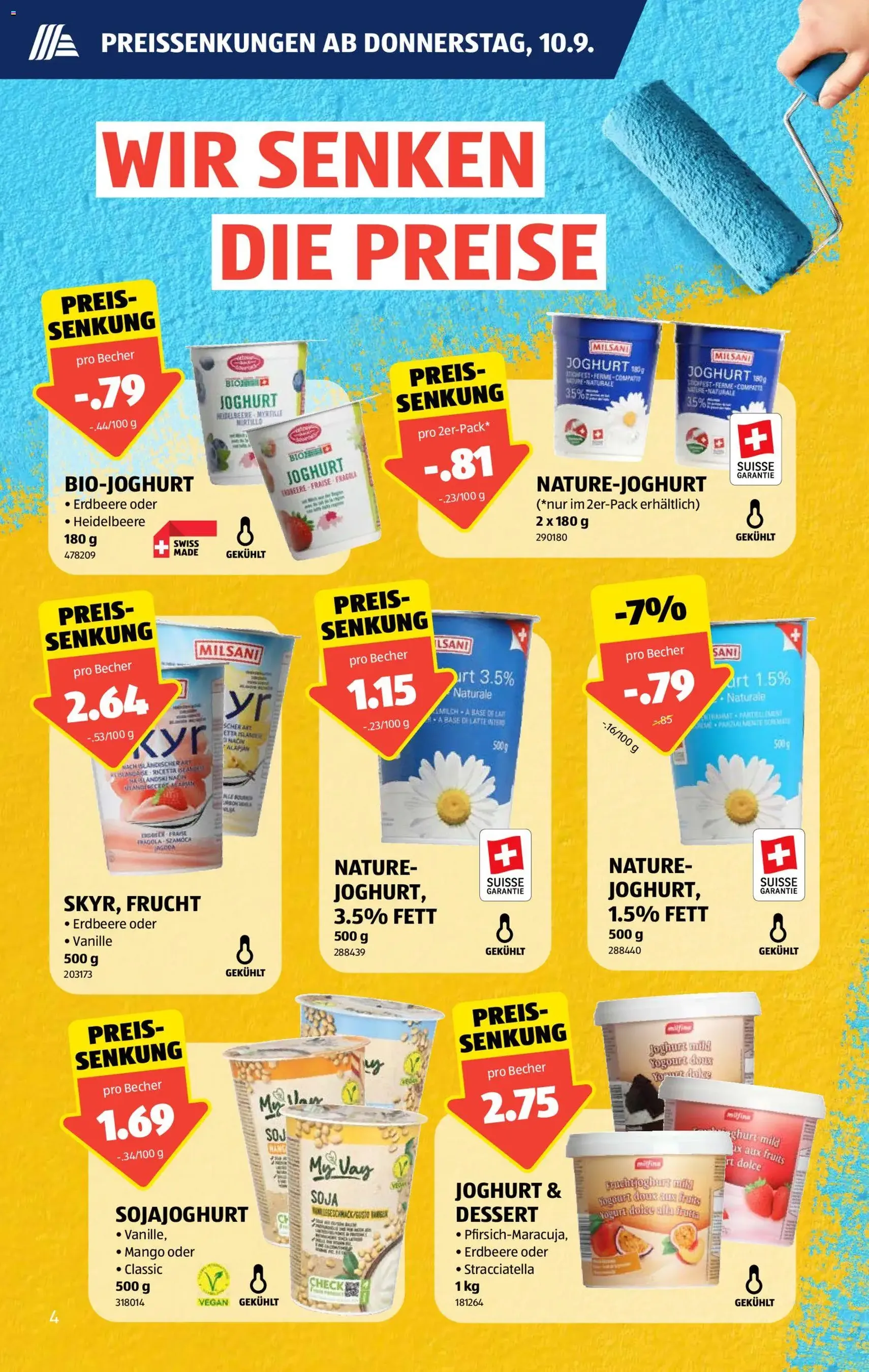 Aldi aktionen - Gültiger Prospekt ab 10.09.2026, Seite 4 von insgesamt 39