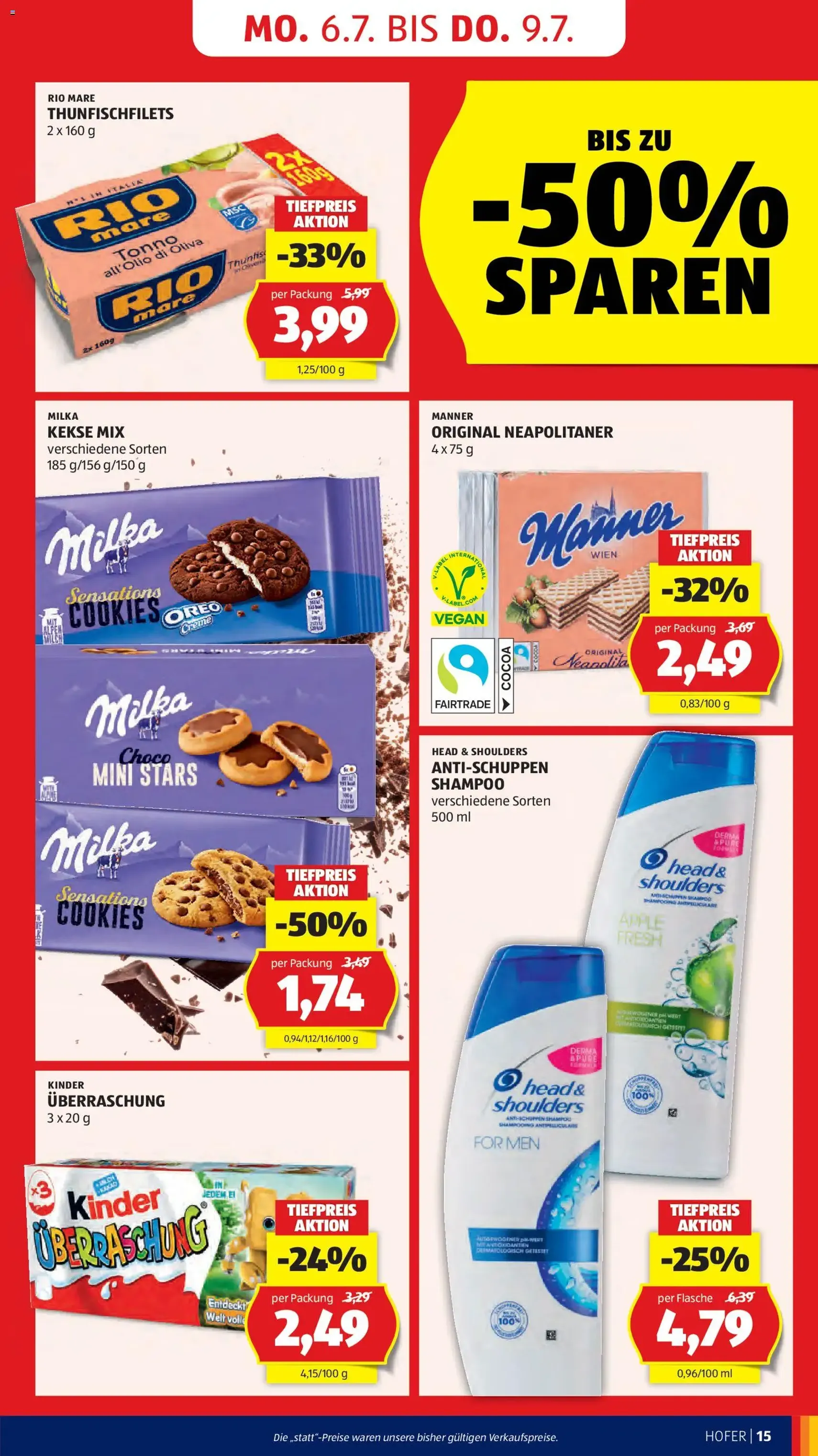 Hofer Flugblatt - Gültiger Prospekt ab 03.07.2026, Seite 19 von insgesamt 39