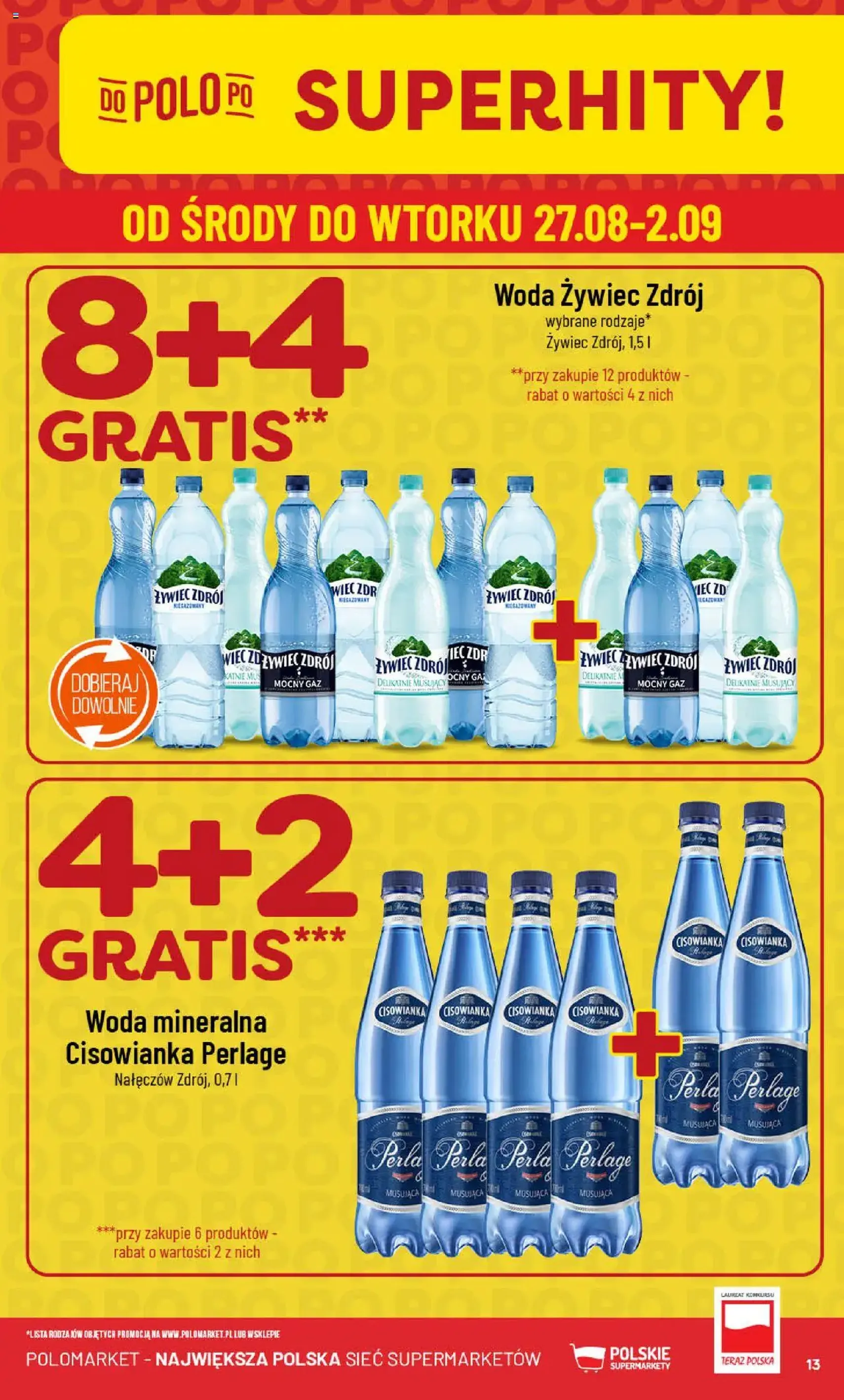 POLOmarket Gazetka - ważny gazetka od 27.08.2025 strona 13 z 78 POLOmarket Gazetka - ważny gazetka od 27.08.2025 strona 13 z 78