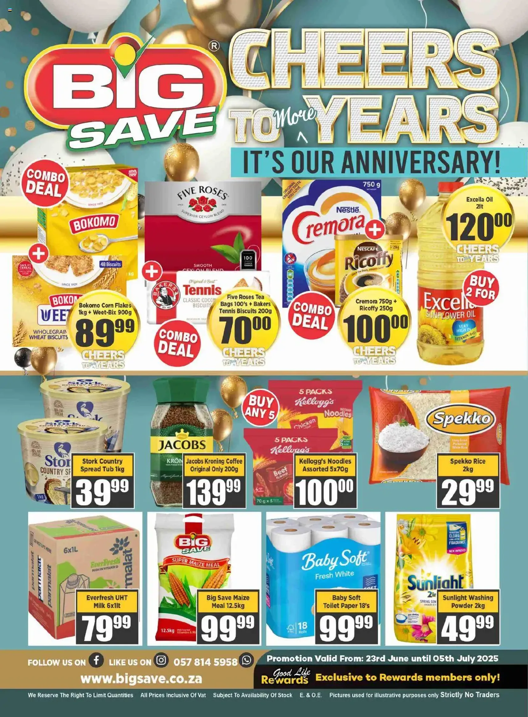 Big Save Specials - valid flyer from 23/06/2025, page 1 of 8 Big Save Specials - valid flyer from 23/06/2025, page 1 of 8