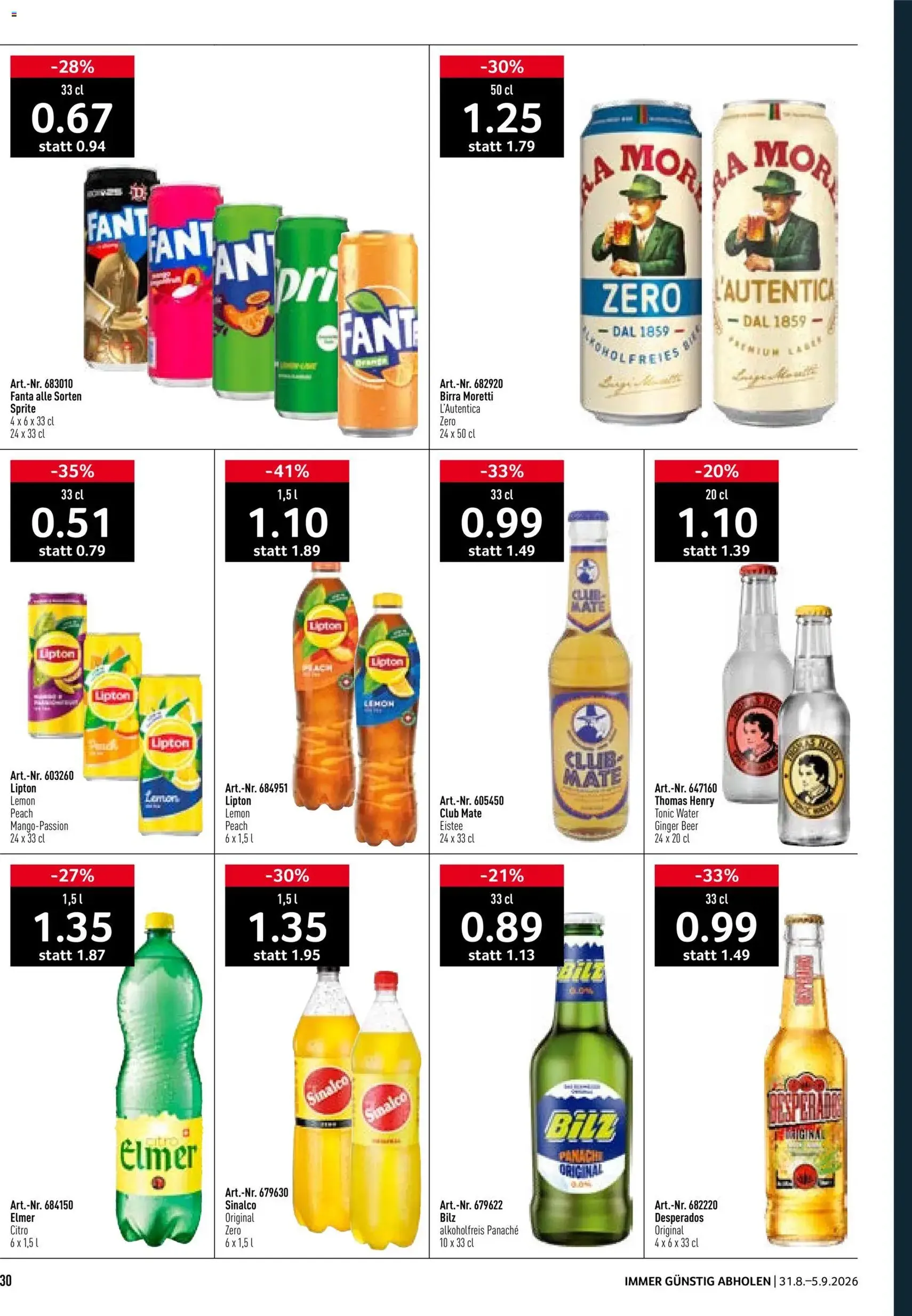 Prodega aktionen - Gültiger Prospekt ab 31.08.2026, Seite 30 von insgesamt 36