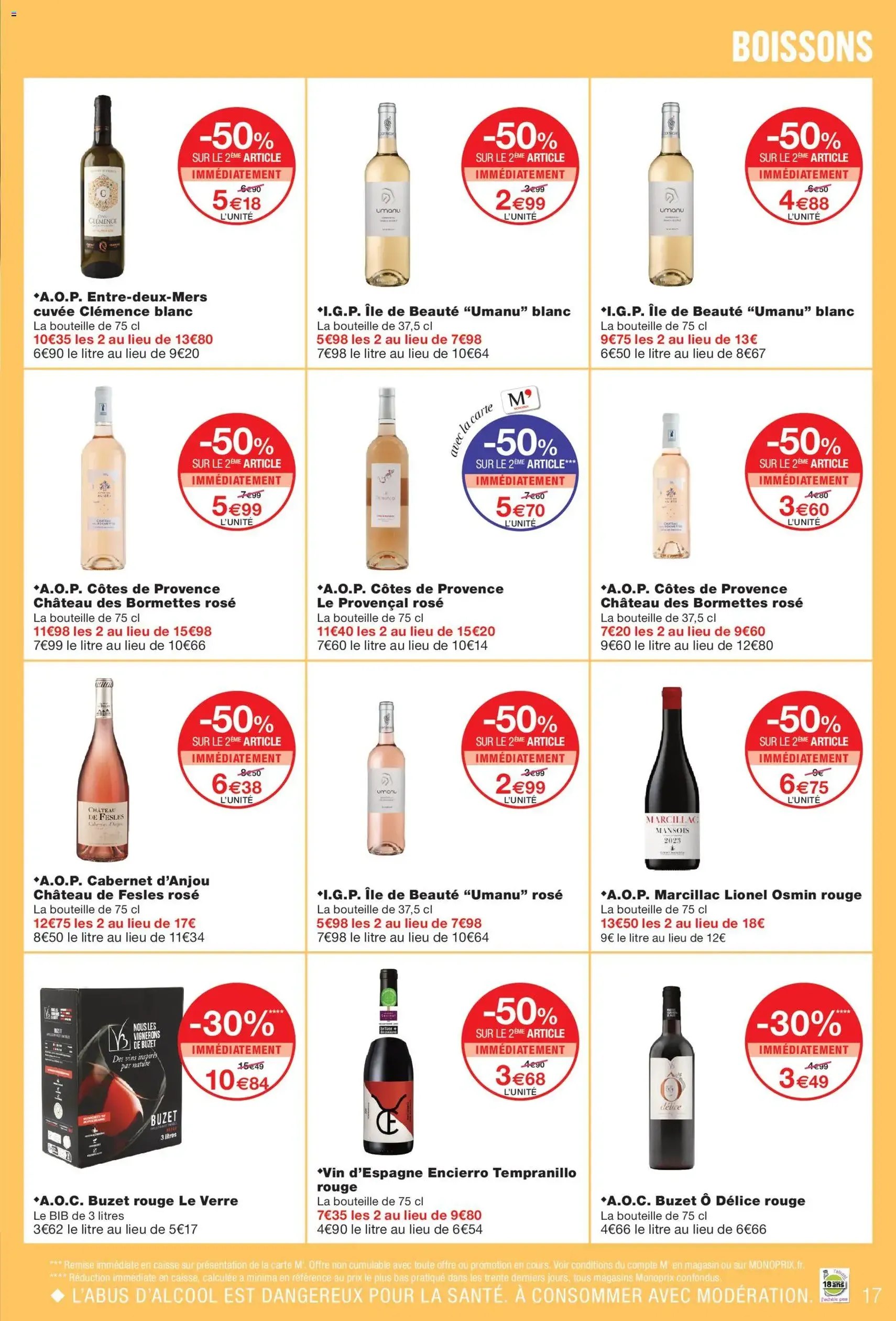 Monoprix catalogue - brochure valable à partir du 11/08/2026, page 17 sur 46
