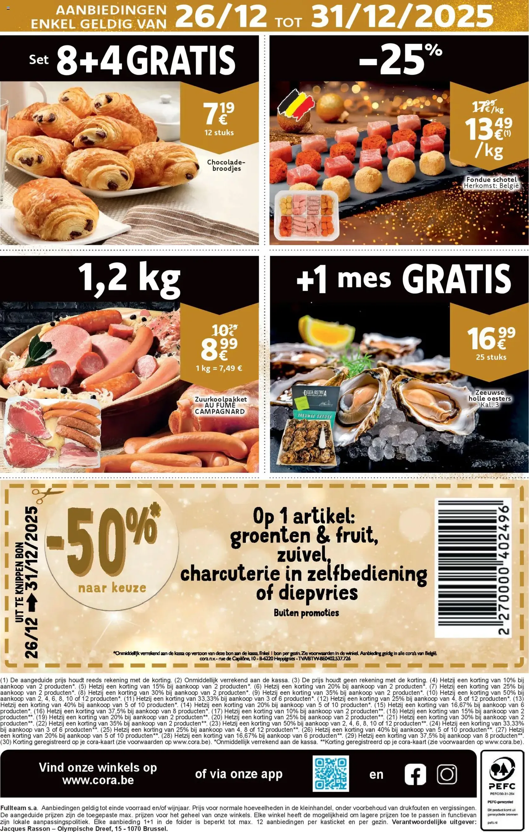 Cora - Prettige Feestdagen - geldige folder vanaf 16/12/2025 pagina 16 van 16