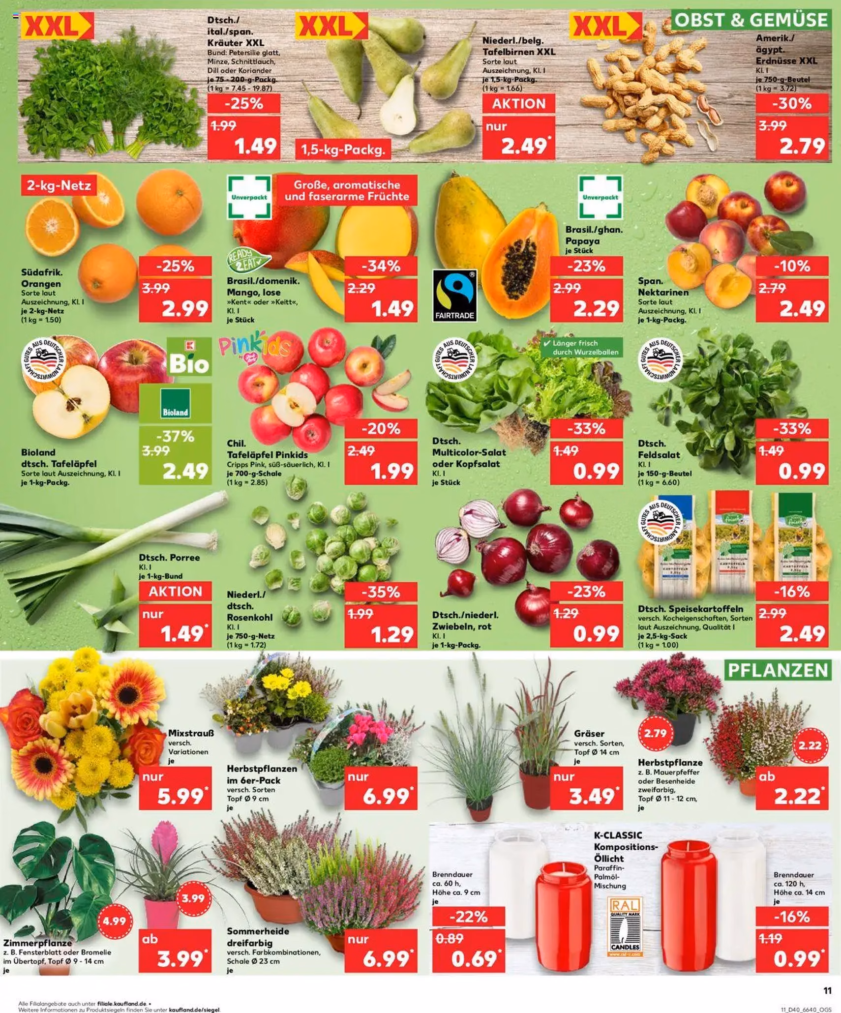 Kaufland Prospekt - Gültiger Prospekt ab 02.10.2025, Seite 11 von insgesamt 34