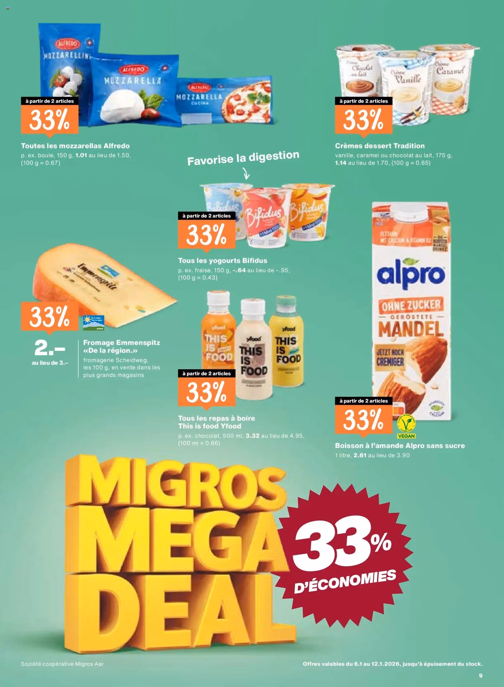 Migros Aktionen - Gültiger Prospekt ab 06.01.2026, Seite 9 von insgesamt 20