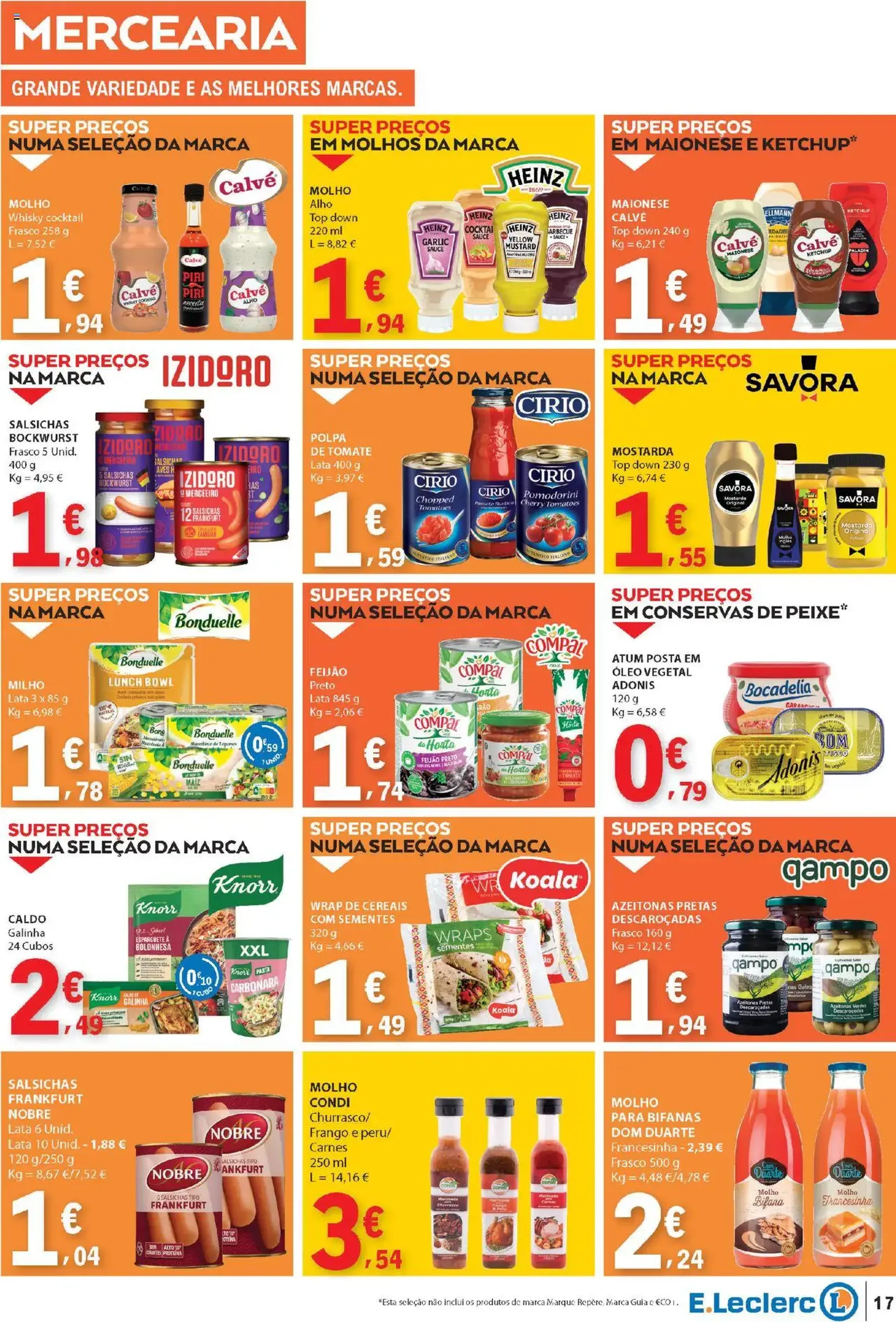 E.Leclerc folheto - folheto válido a partir de 24/07/2025 página 17 de 36