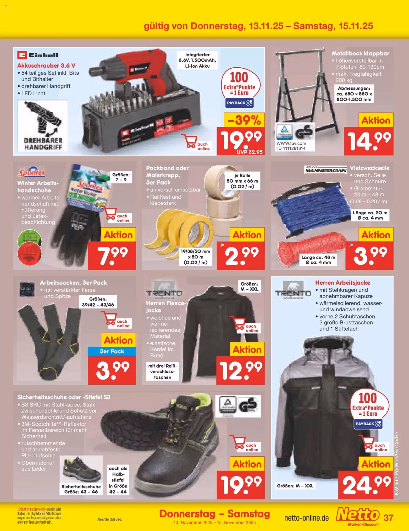 Netto Marken-Discount Prospekt - Gültiger Prospekt ab 10.11.2025, Seite 45 von insgesamt 63