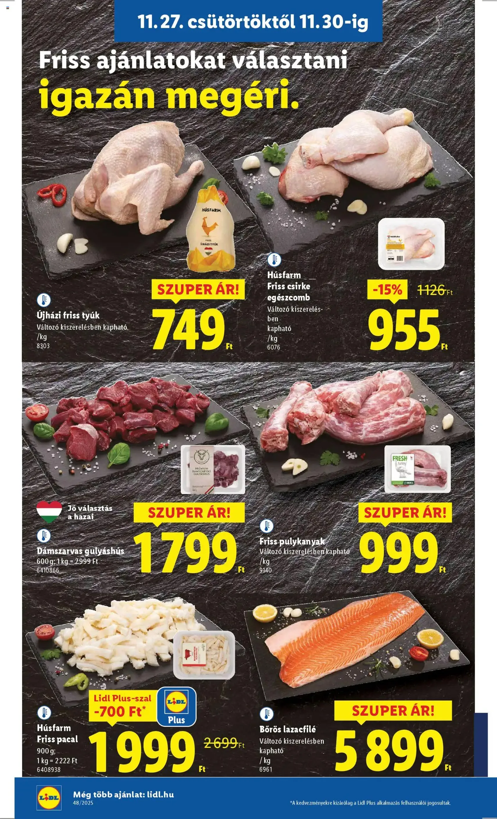 Lidl Akciós újság - 2025.11.27. érvényes szórólap 4 oldal 68 oldalból