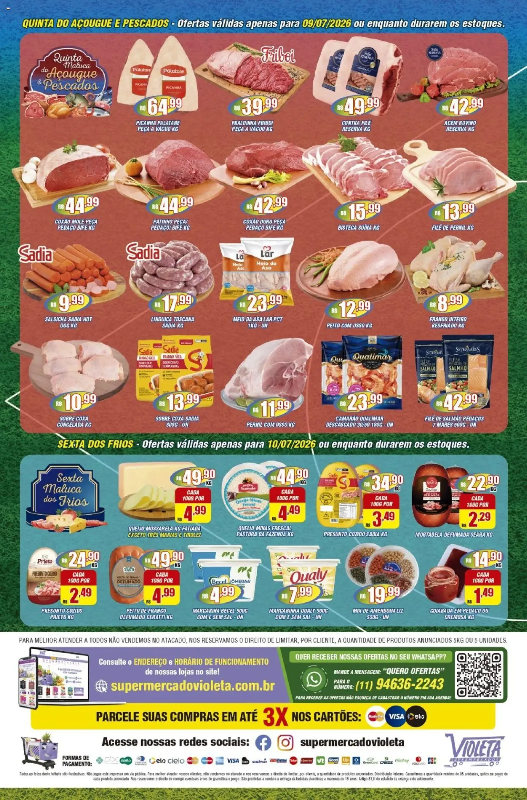 Violeta Supermercados - Ofertas da semana - folheto válido a partir de 07/07/2026 página 4 de 4