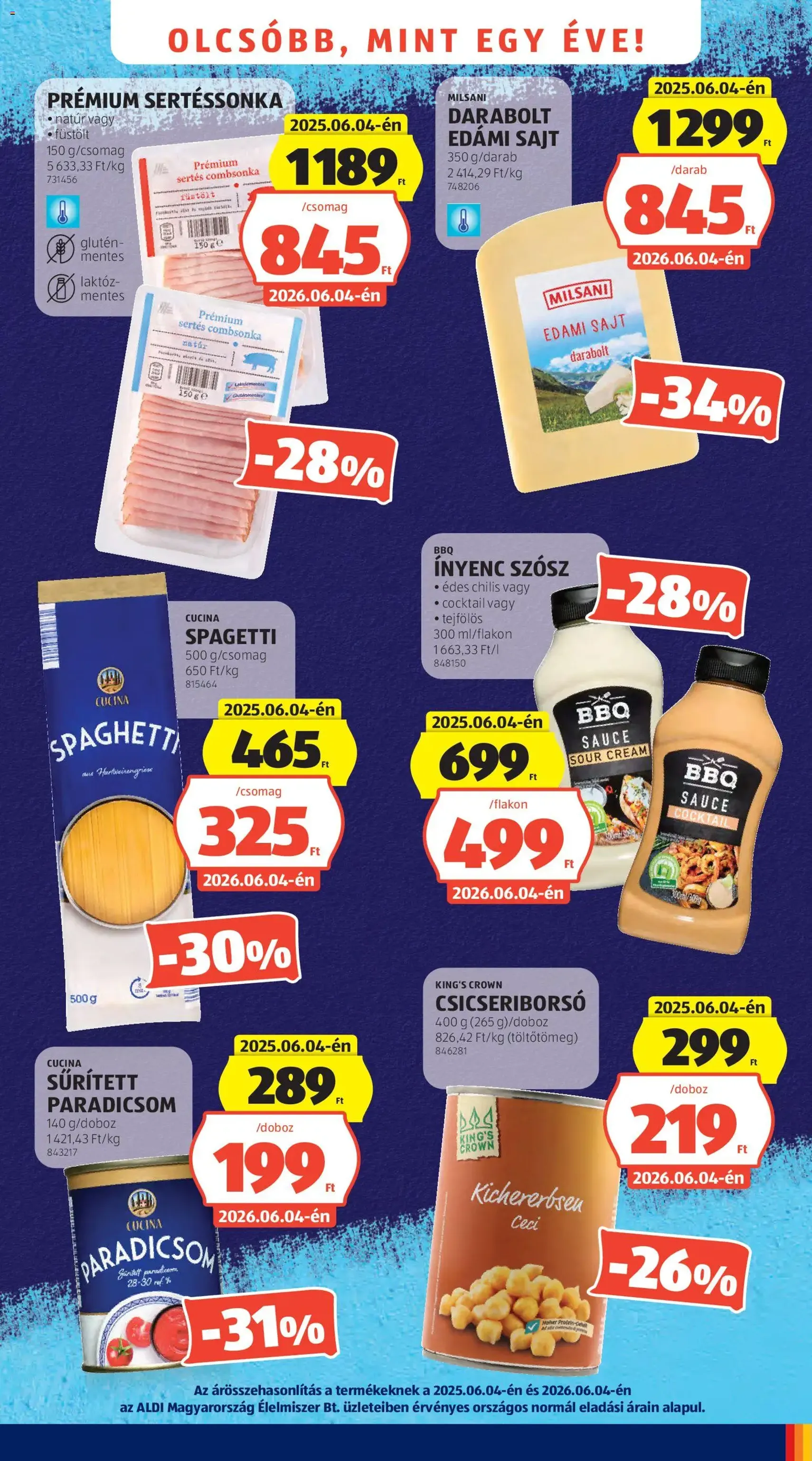 Aldi akciós újság - 2026.06.04. érvényes szórólap 3 oldal 35 oldalból